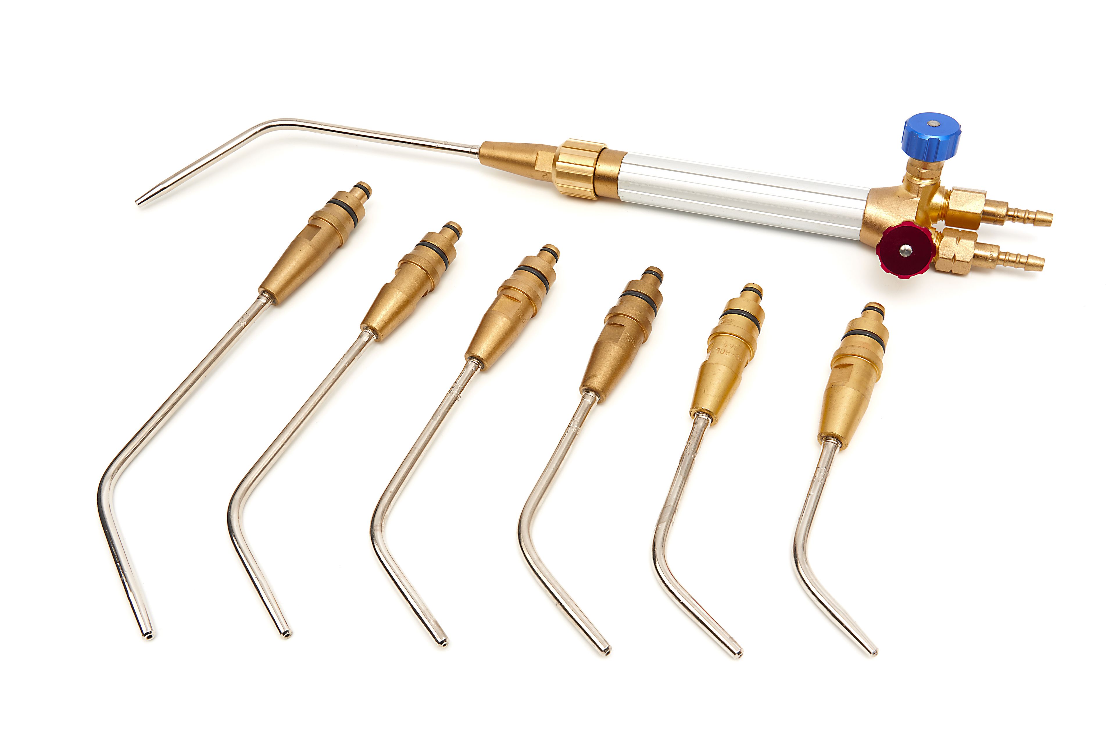 Set combinato di torcia per saldatura e torcia per taglio HBM 18 pezzi Image 5