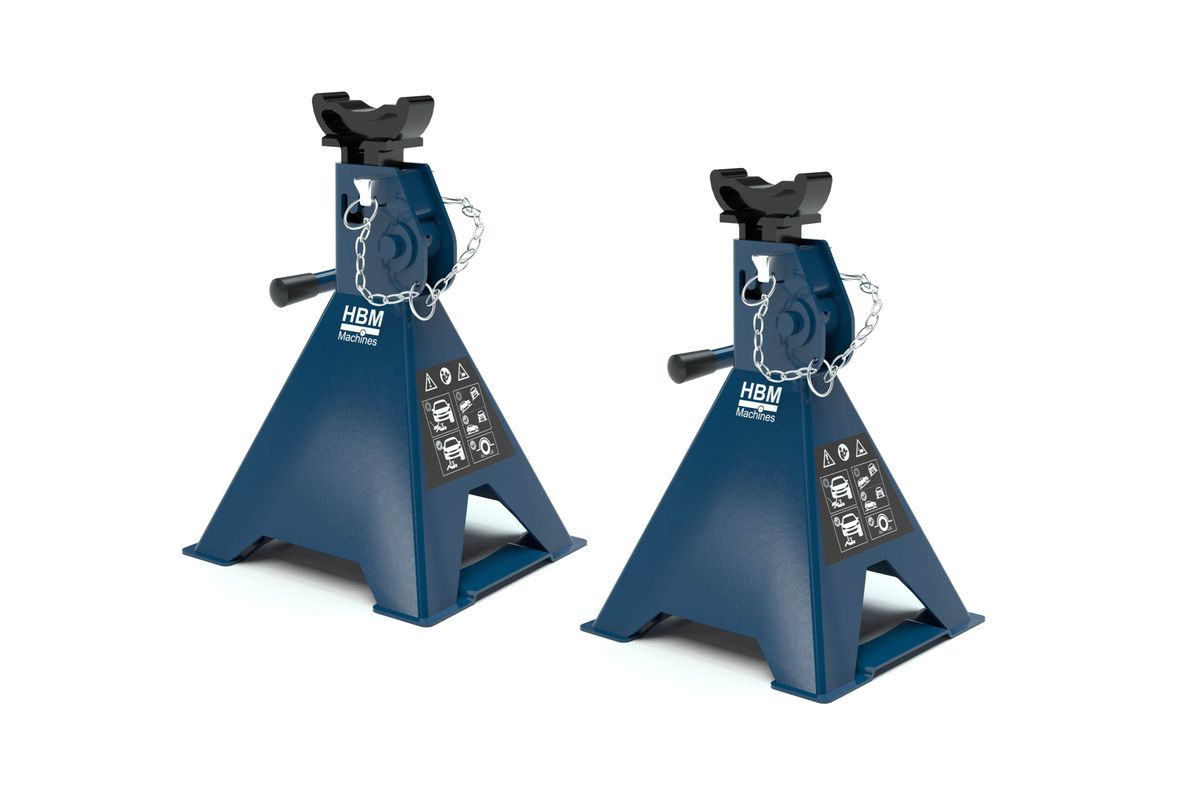 HBM assteunen 2 ton double lock, set van 2