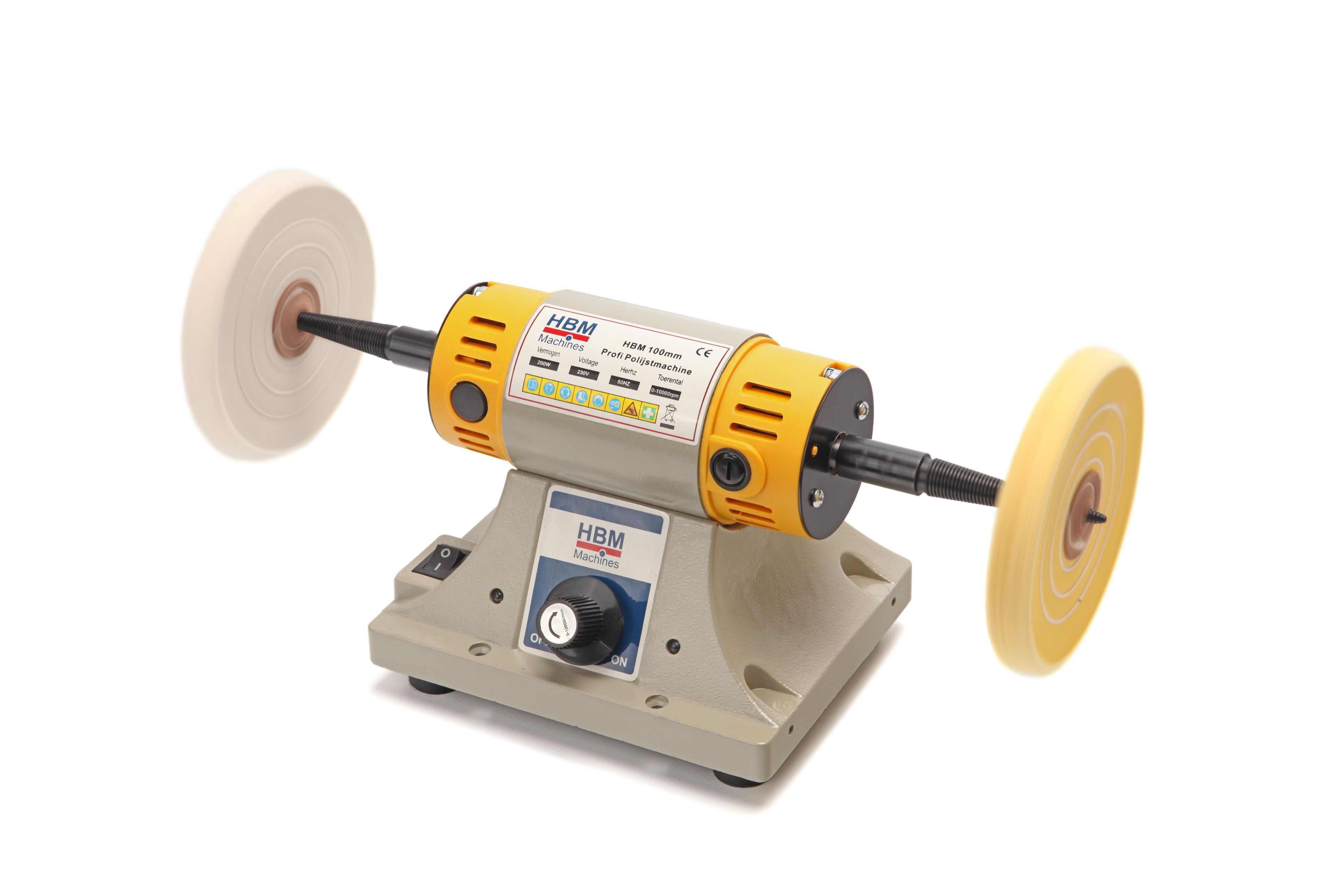 HBM Lucidatrice professionale da 100 mm