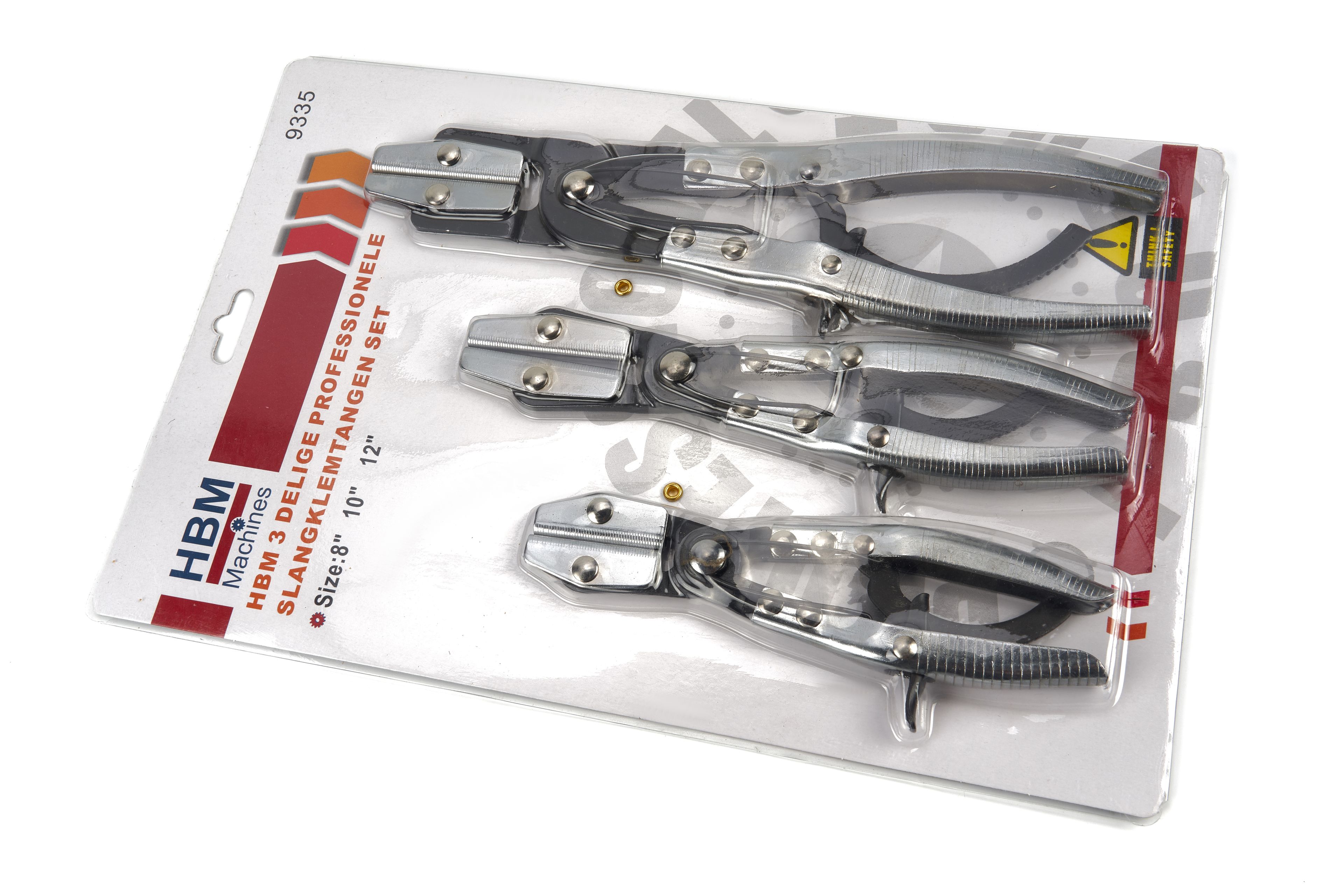 HBM 3 Delige Professionele Slangklemtangen Set Image 5