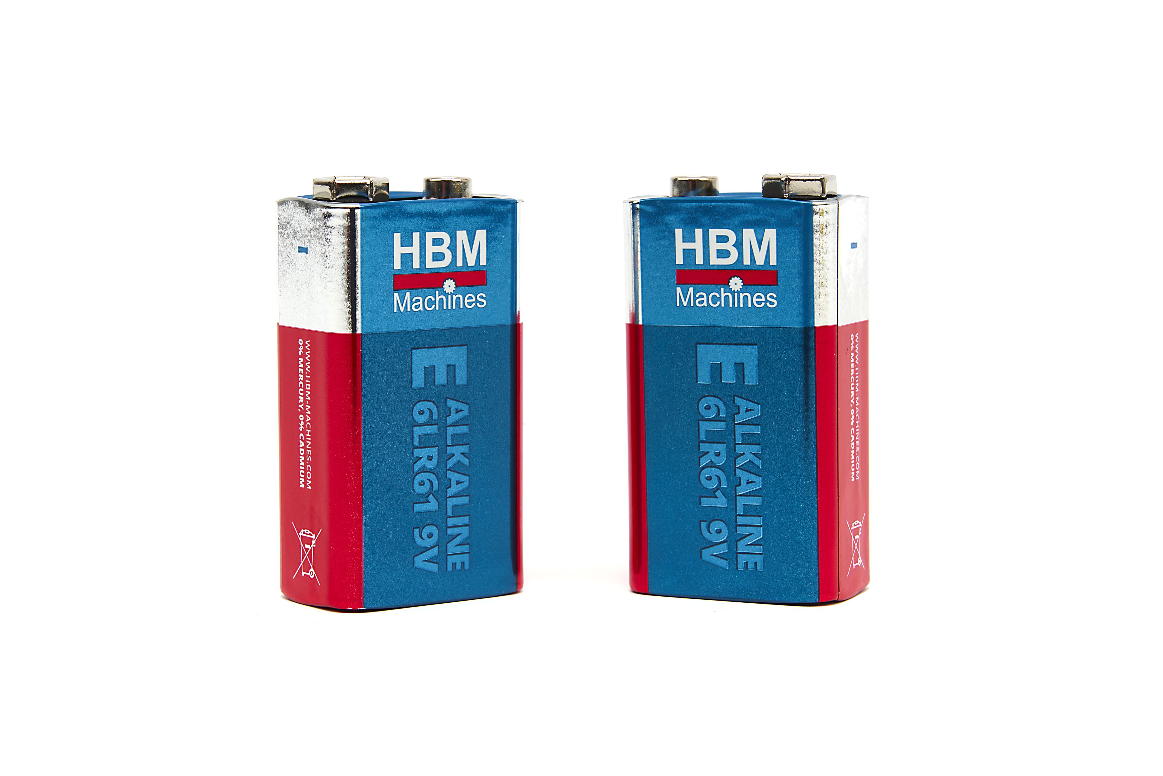 HBM 2 Unidades de 9 Voltios Super Alcalinas 6LR1 Image 2