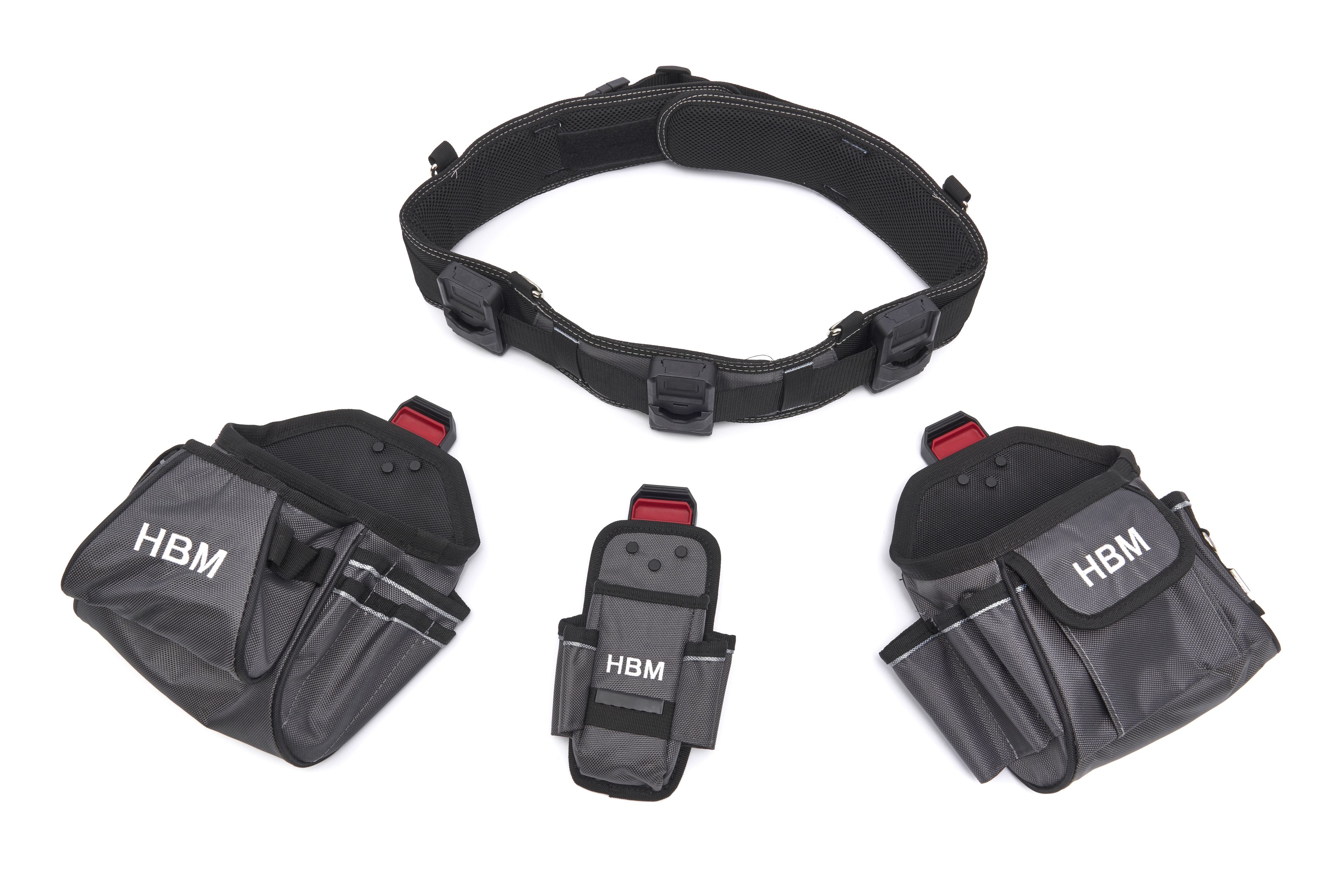 Ceinture à outils HBM avec 3 étuis amovibles Image 3