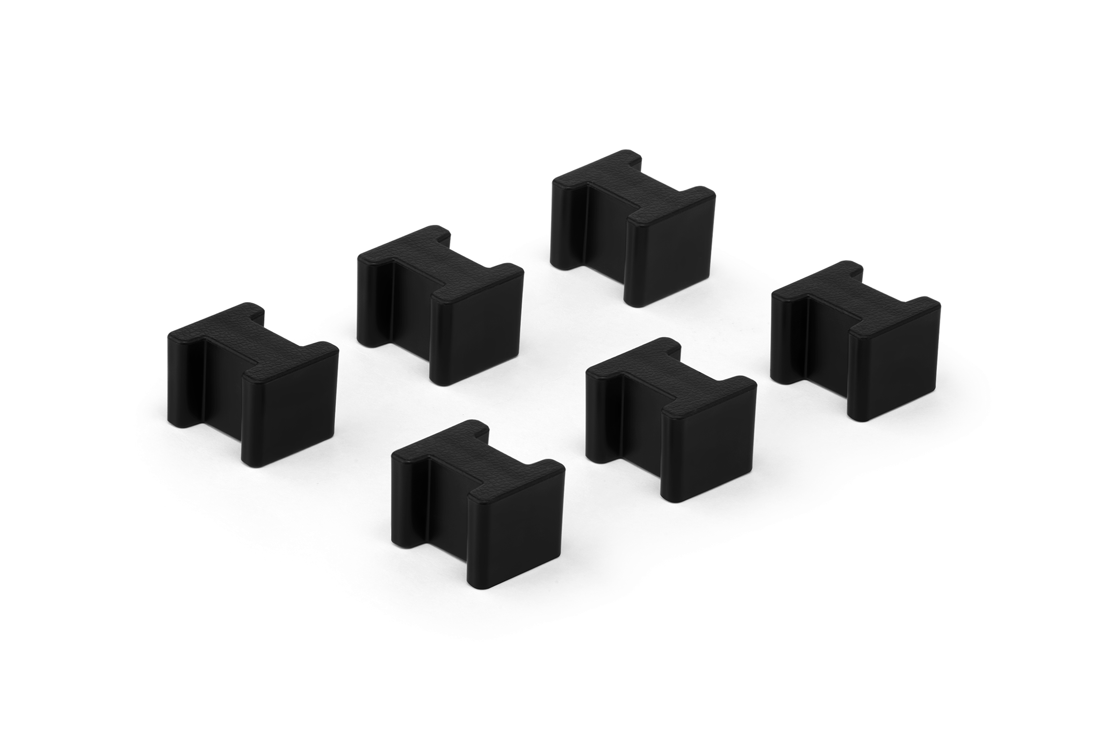 HBM kunststof stellingkast 5 x 75 kg, met kliksysteem, zwart Image 9