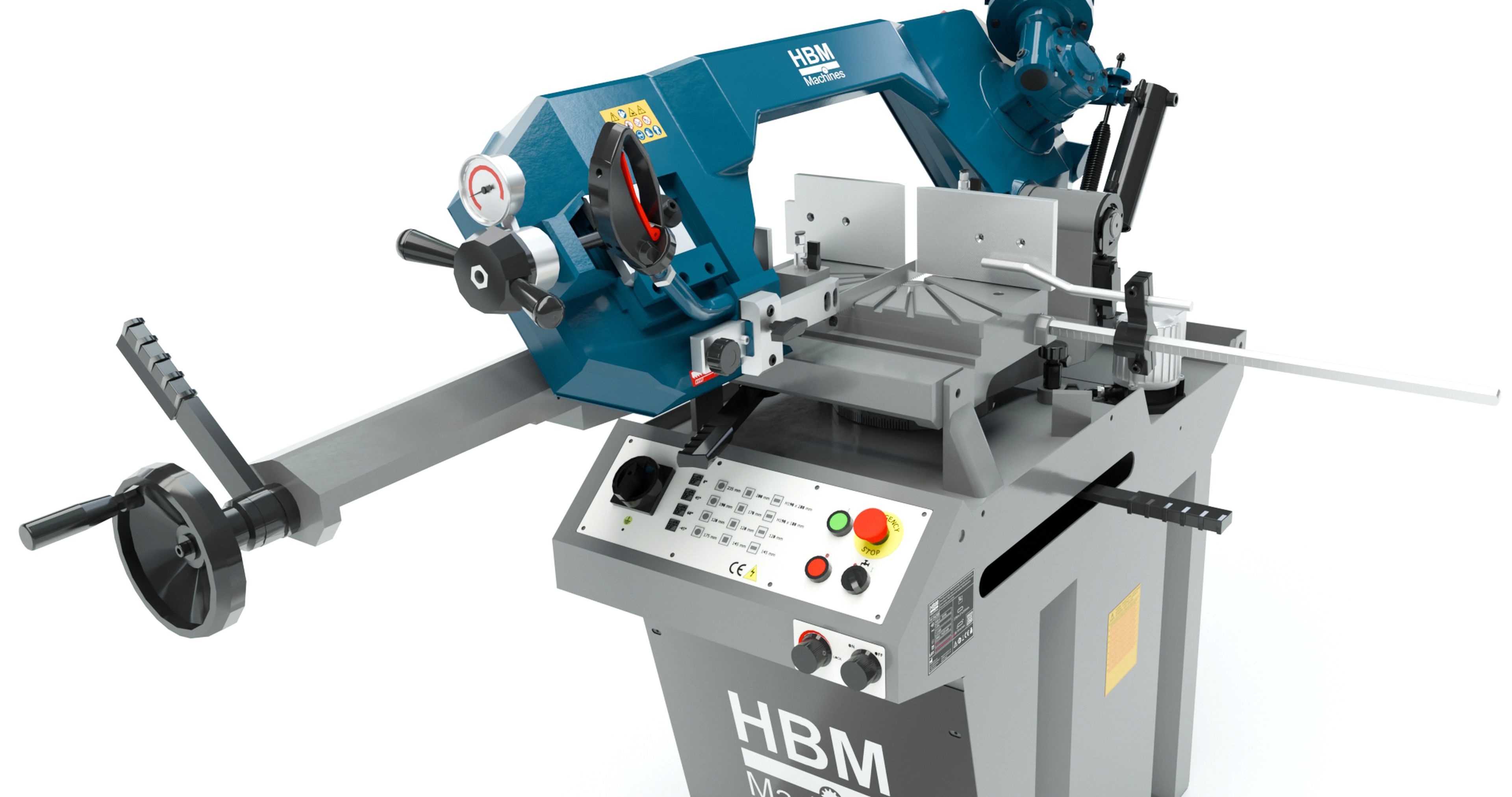 HBM Sega a nastro in metallo 280NL 400 volt Image 5