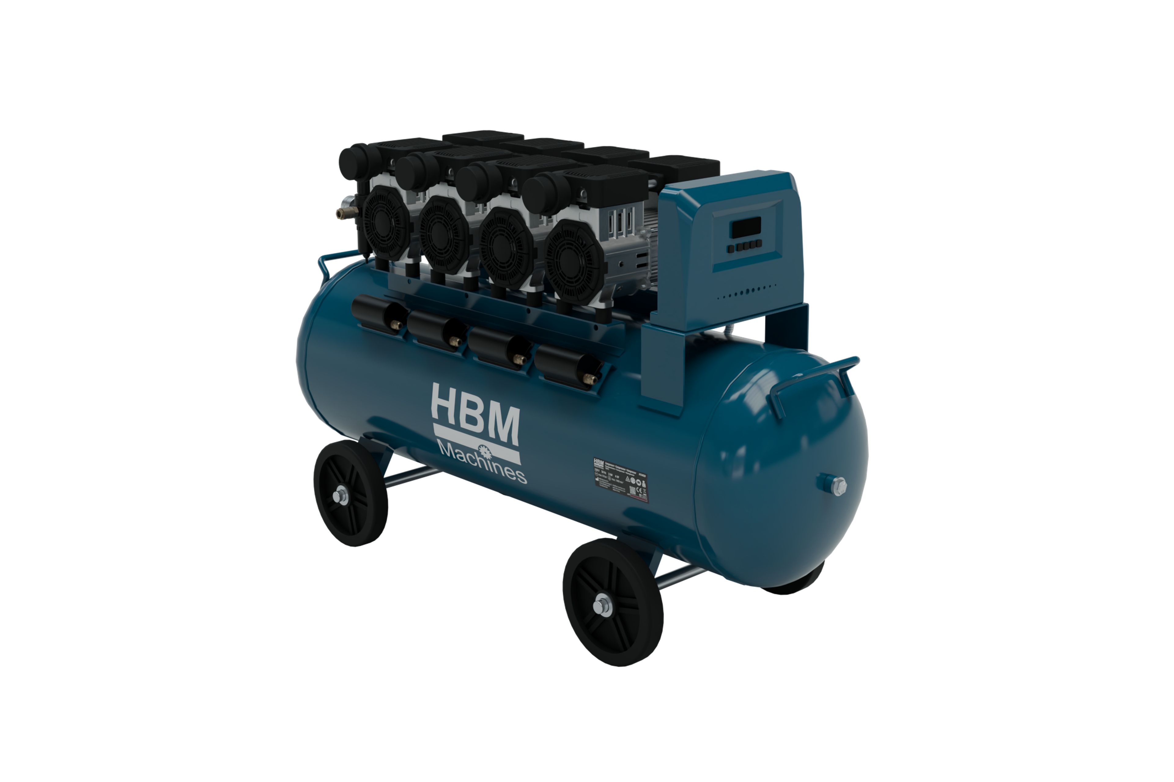 HBM low noise compressor, 4PK, 120 liter Image 5