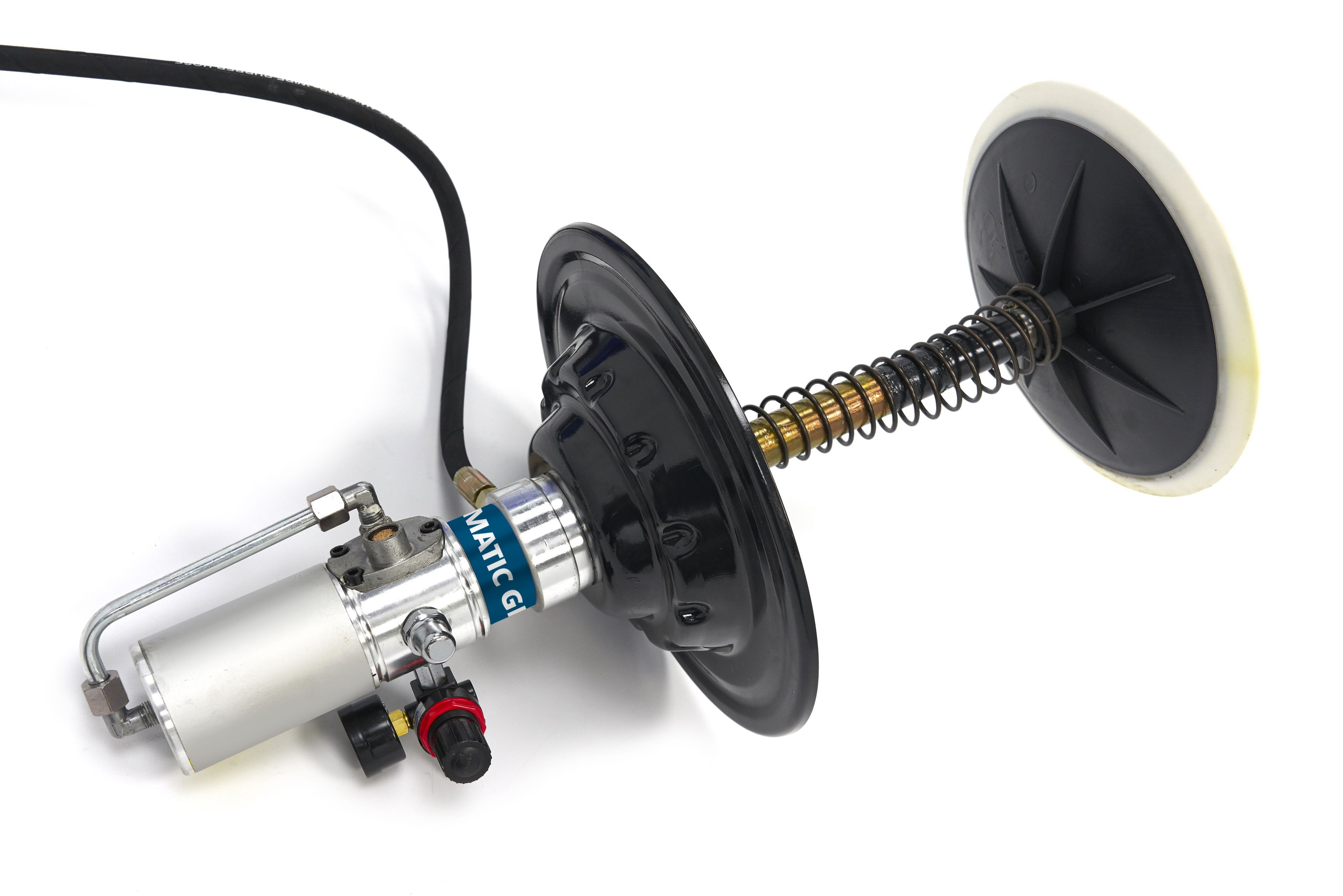 HBM Bomba de grasa neumática móvil de 20 litros 300-400 bar de presión Image 8