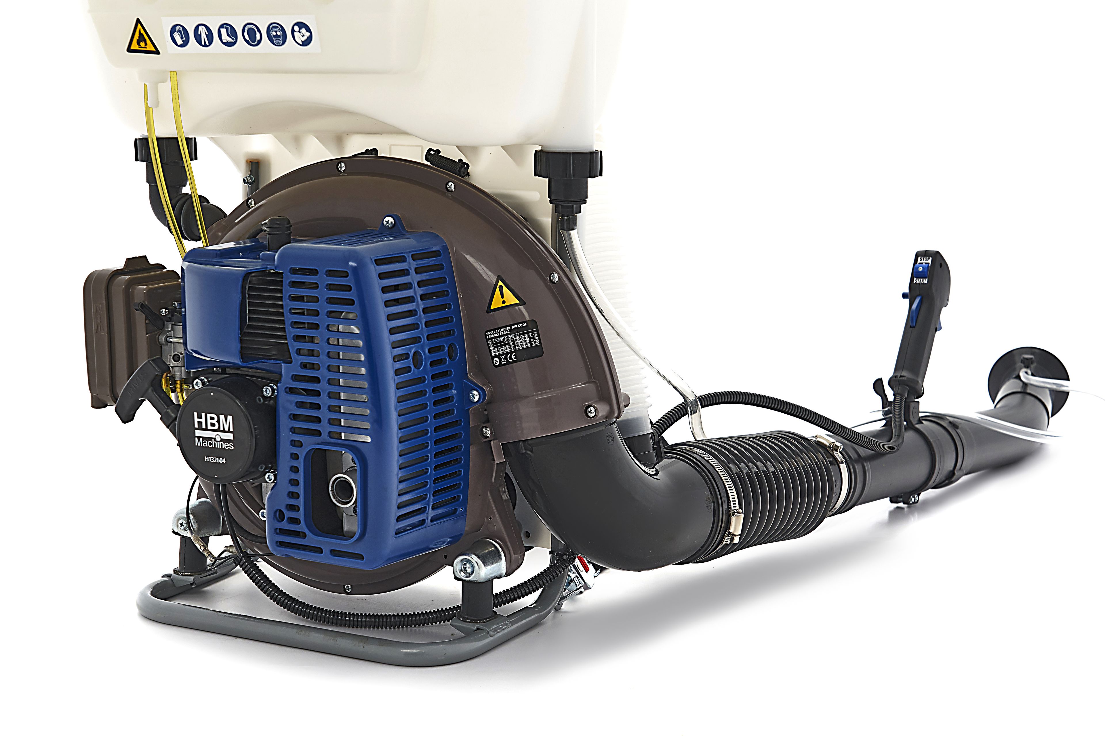 HBM 2 -Takt Rugnevelspuit / vernevelaar 2.2 Kw 14 liter Image 7