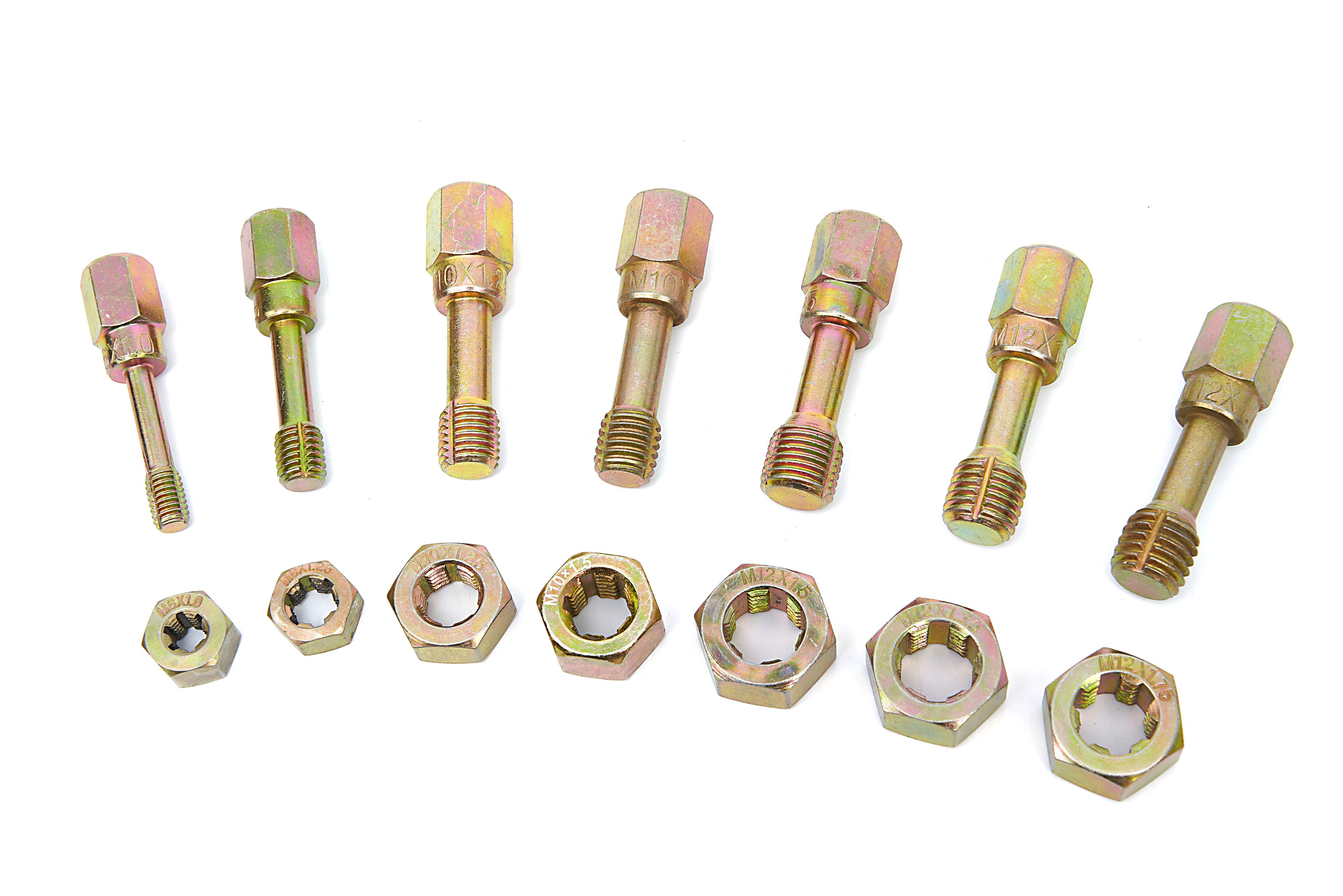 HBM - Jeu de 15 pièces pour taraudage et coupe, y compris une lime pour filetage Image 2