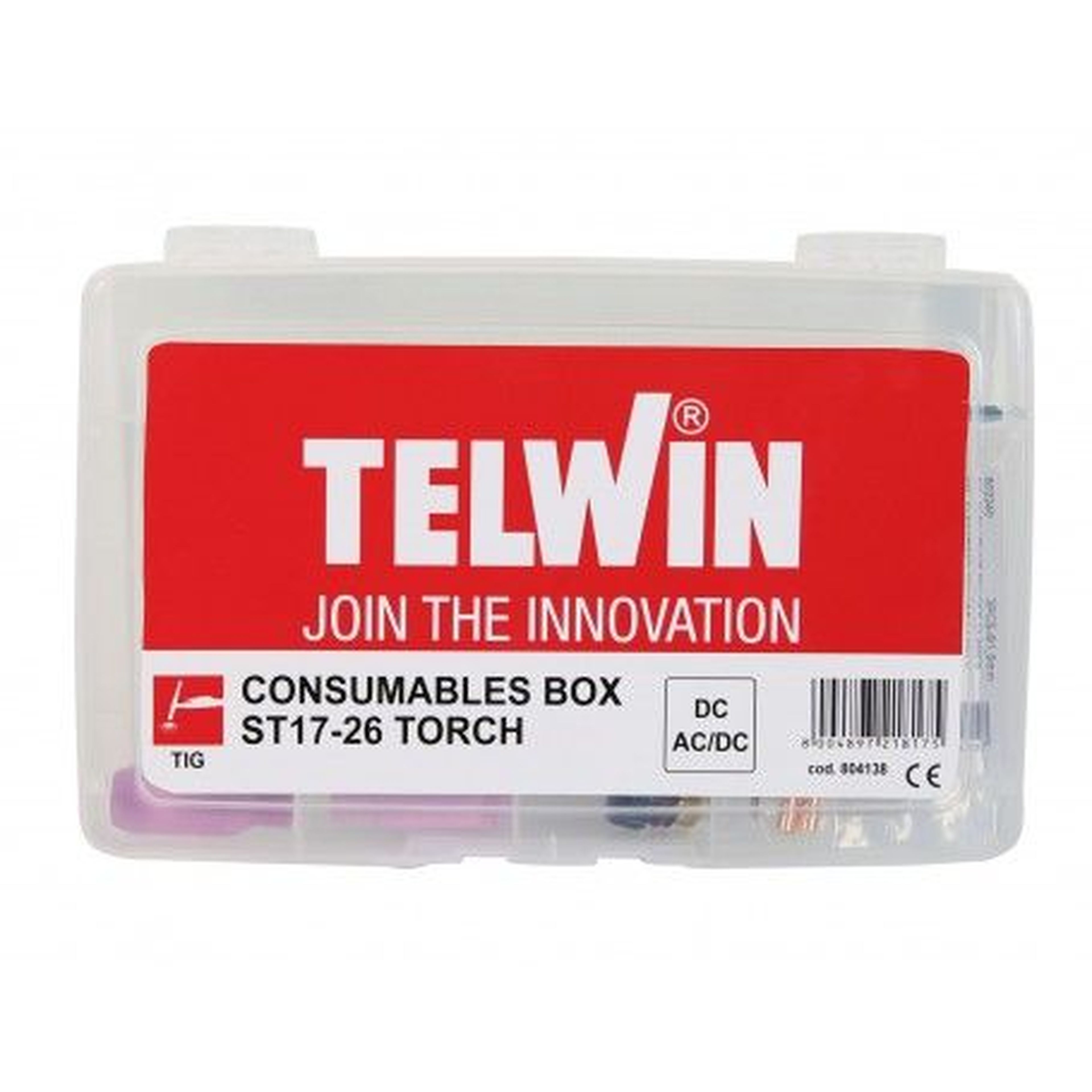 Caja de consumibles Telwin para antorcha TIG ST17-ST26 Image 3