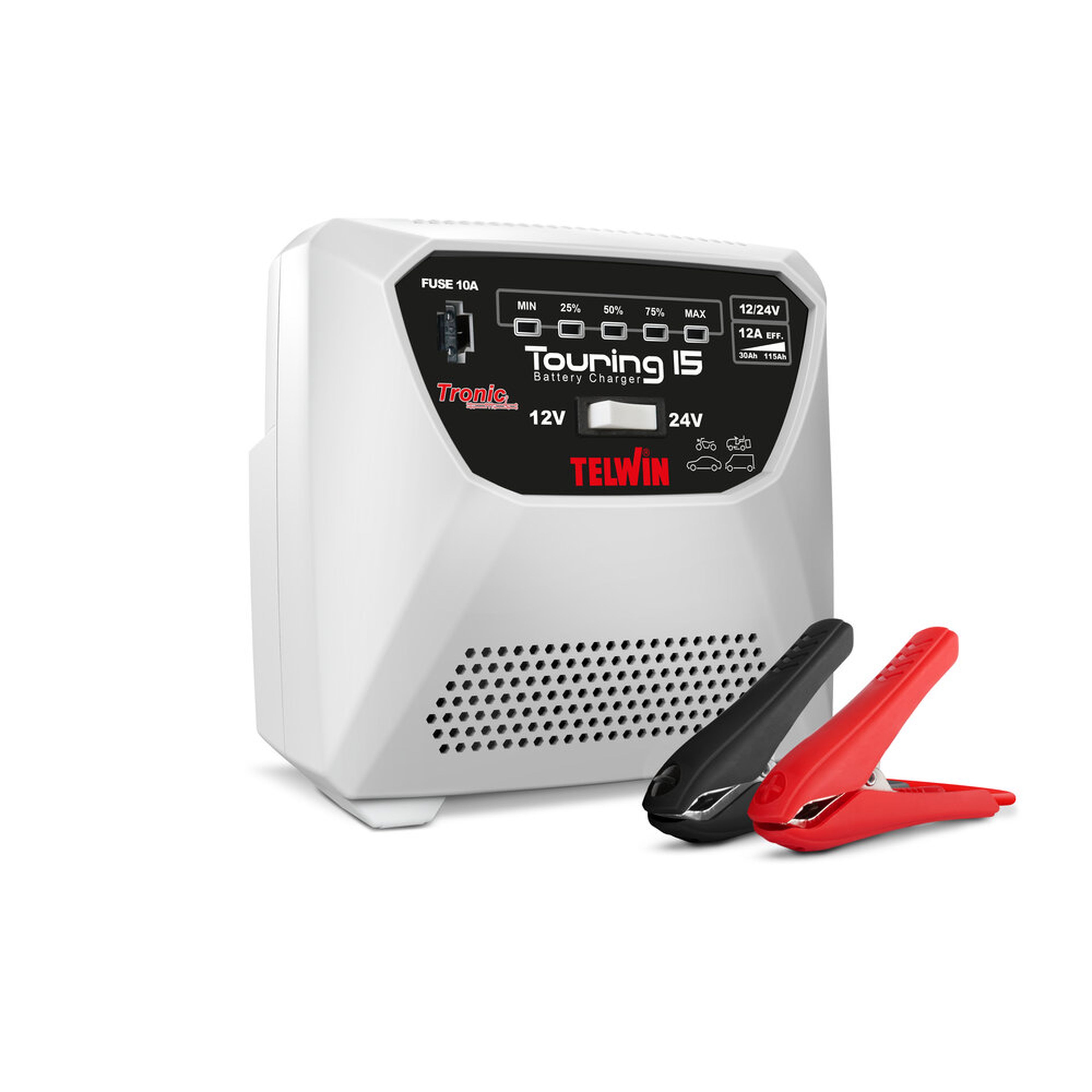 Telwin acculader Touring 15 230V 12V/24V