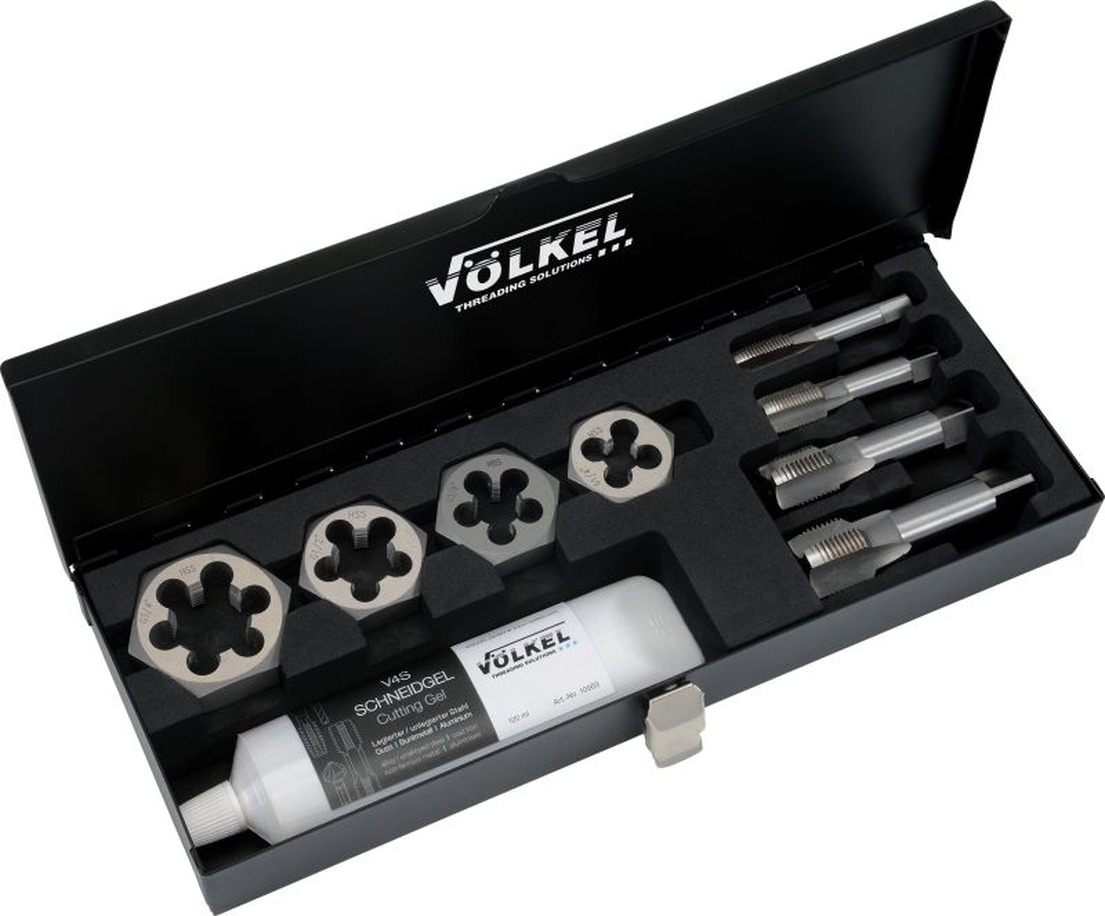 Volkel Sanitärsatz G 1/4 - 3/4 Zoll, 9-teilig