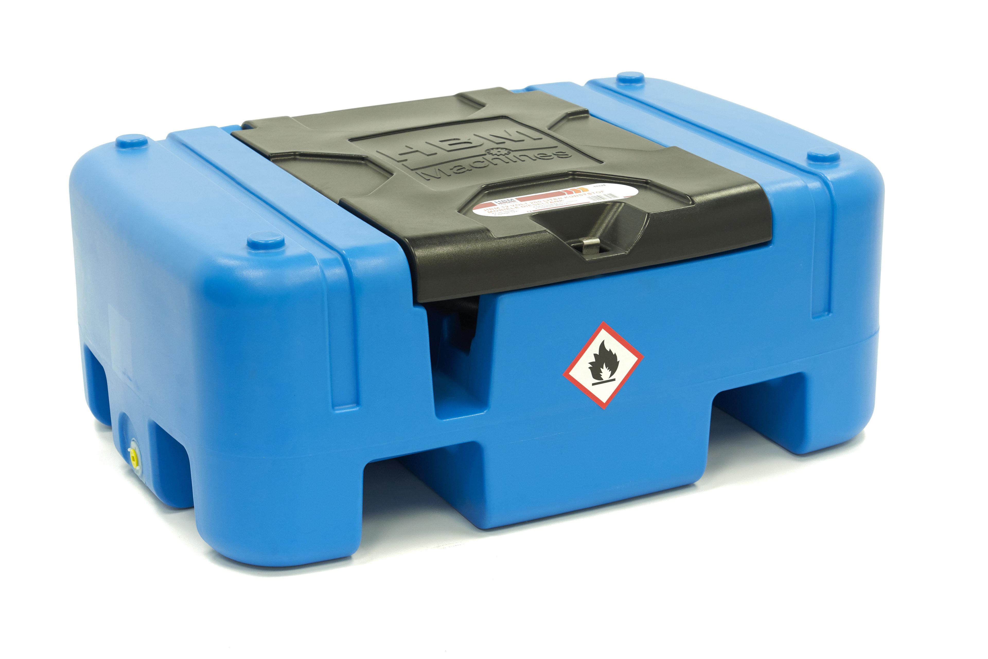 HBM Tanque móvil de diesel móvil de plástico de 12 voltios y 200 litros Image 8