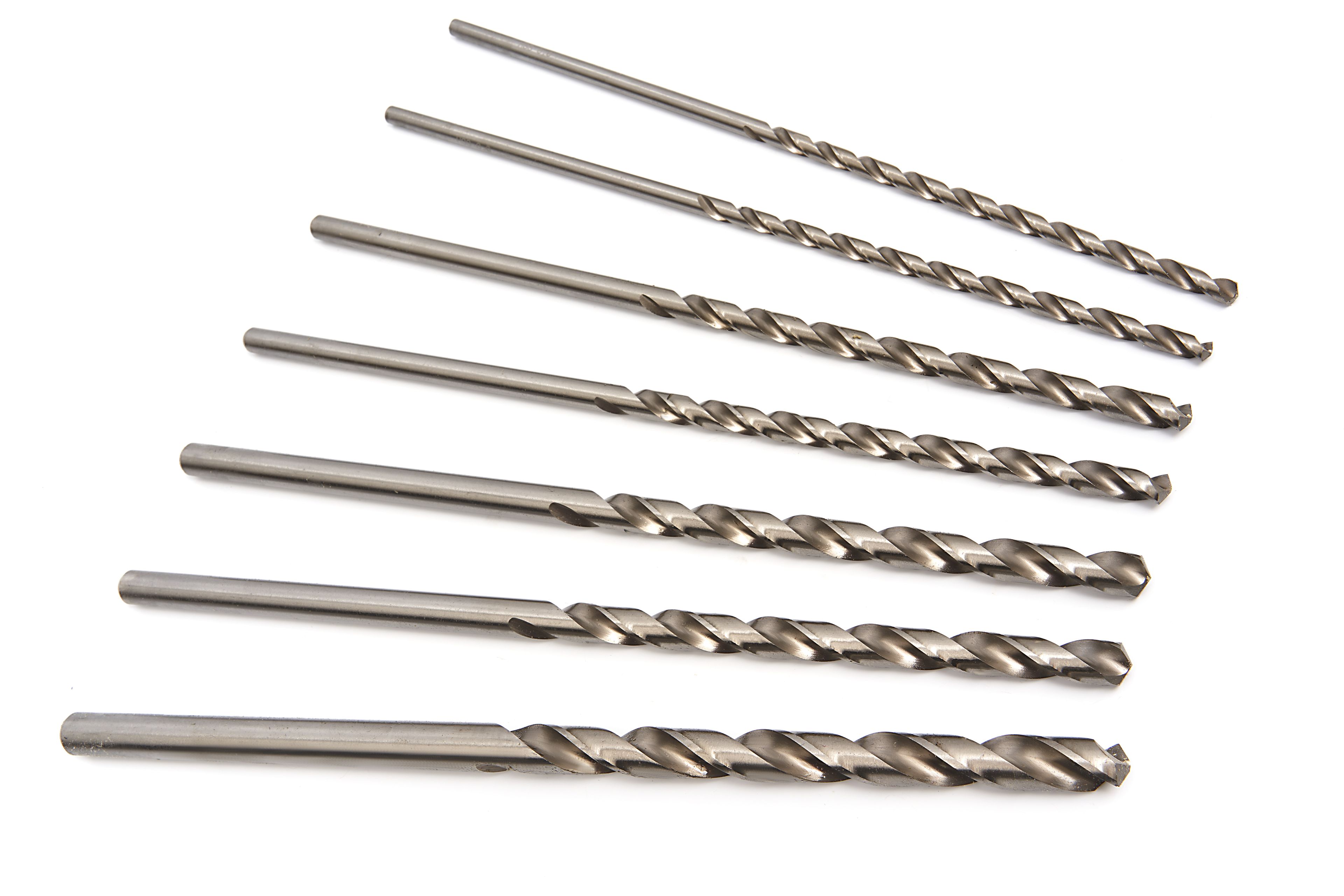 Set di punte HSS lunghe rivestito 7 pezzi 00310 Image 5