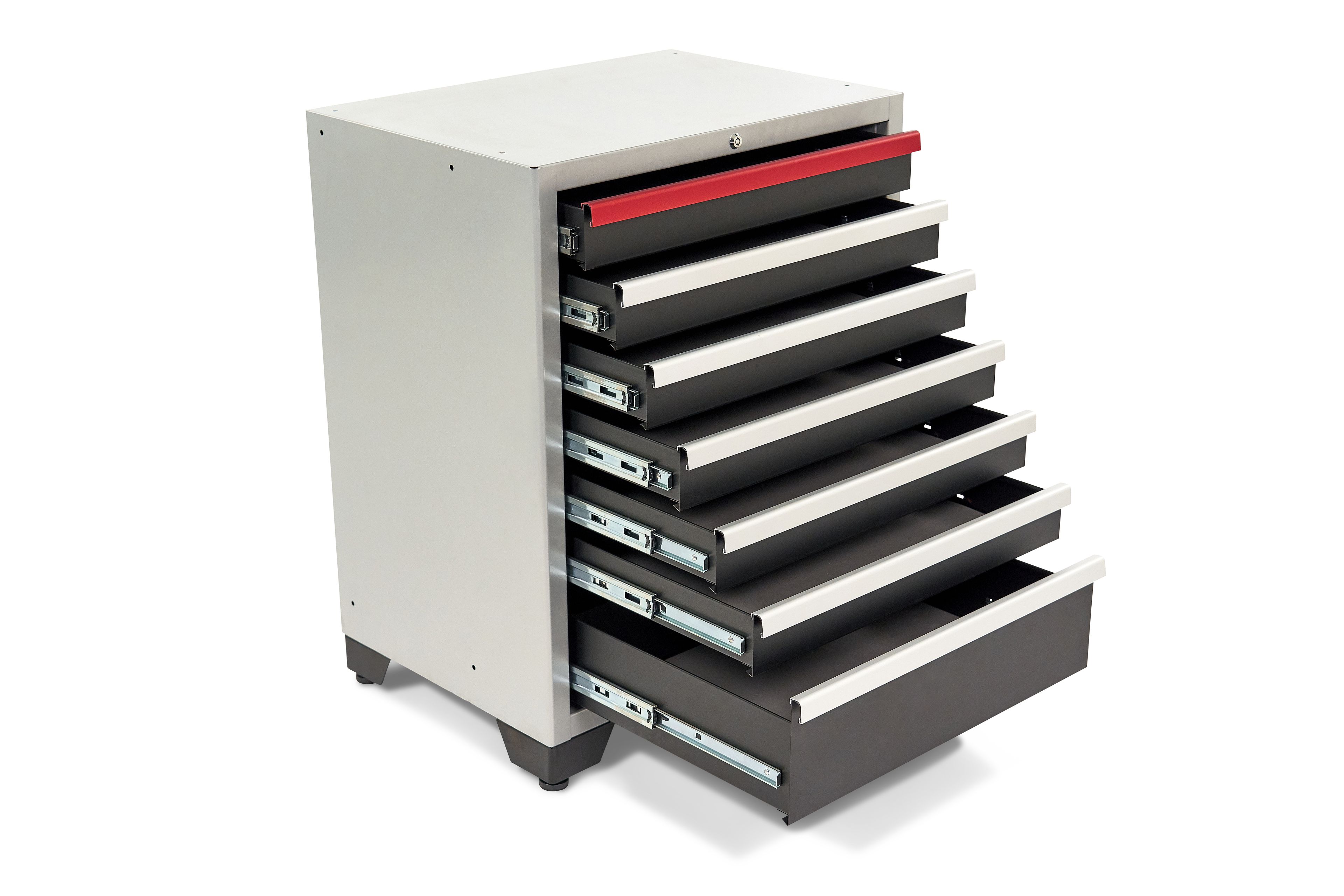 HBM Armadio portautensili professionale deluxe a 7 cassetti per l'arredamento di officine Image 4