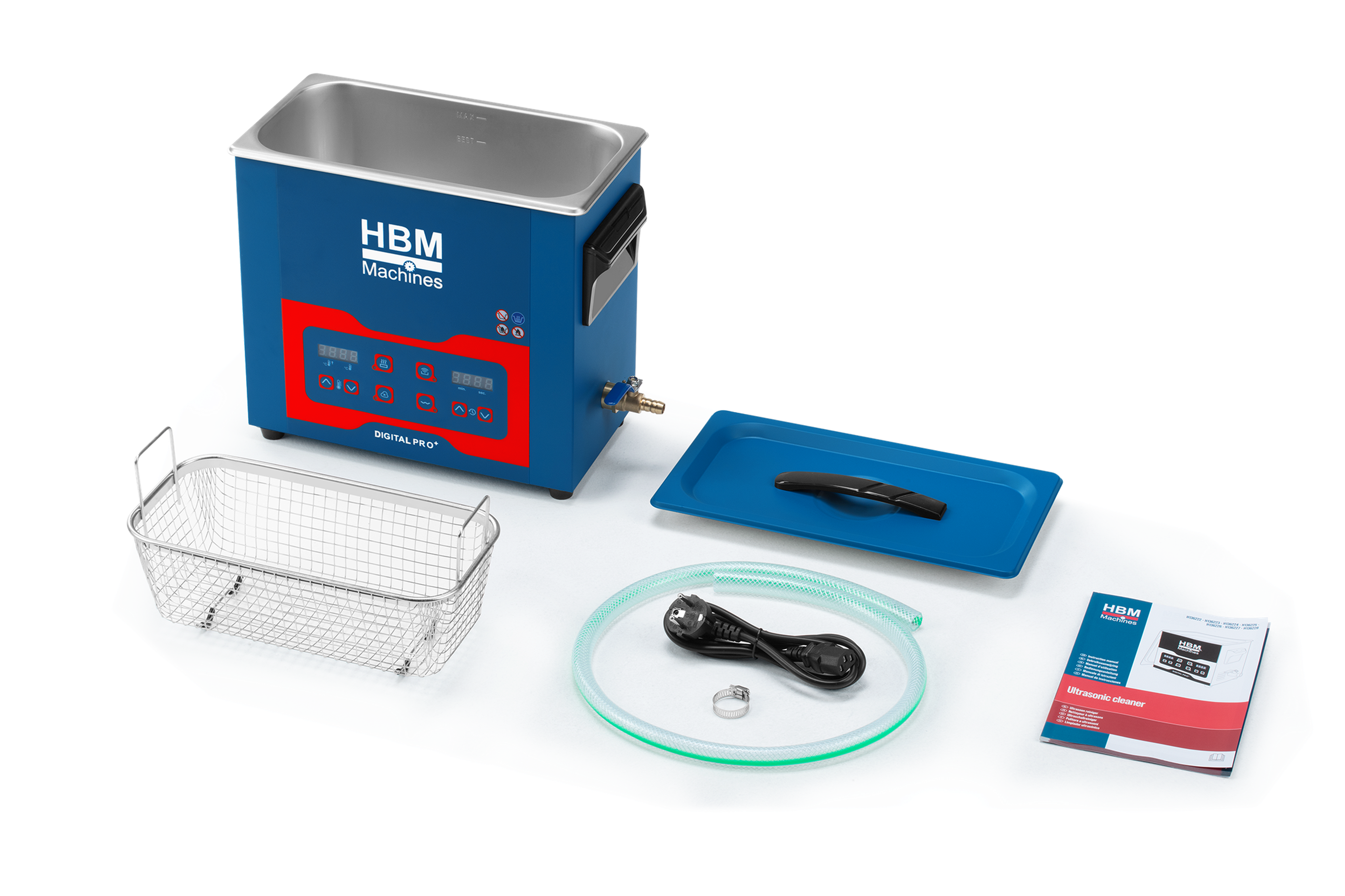 HBM pulitori ad ultrasuoni, blu 7,5 l Image 7