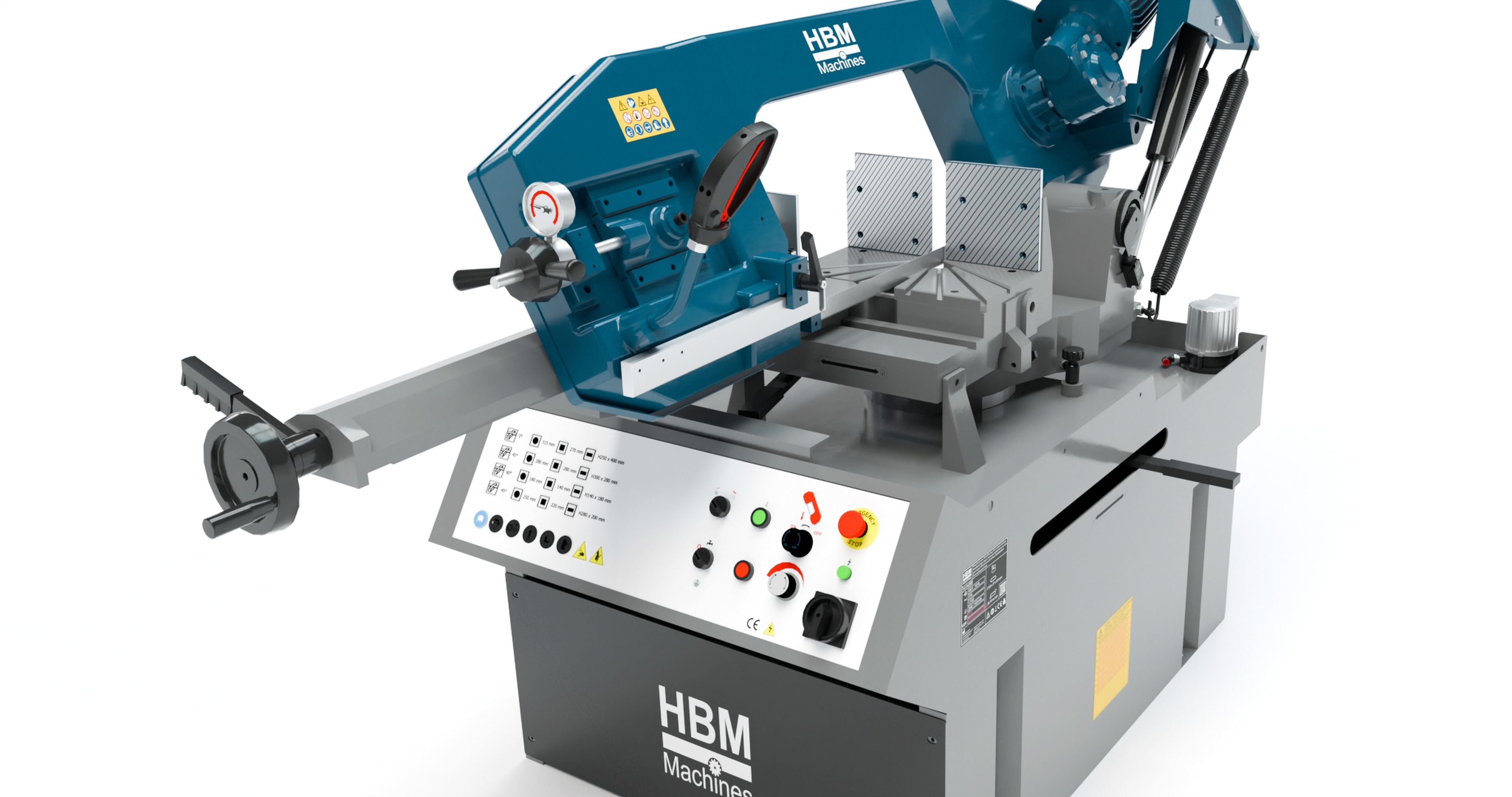 HBM 315 sega a nastro in metallo 400 Volt Image 5