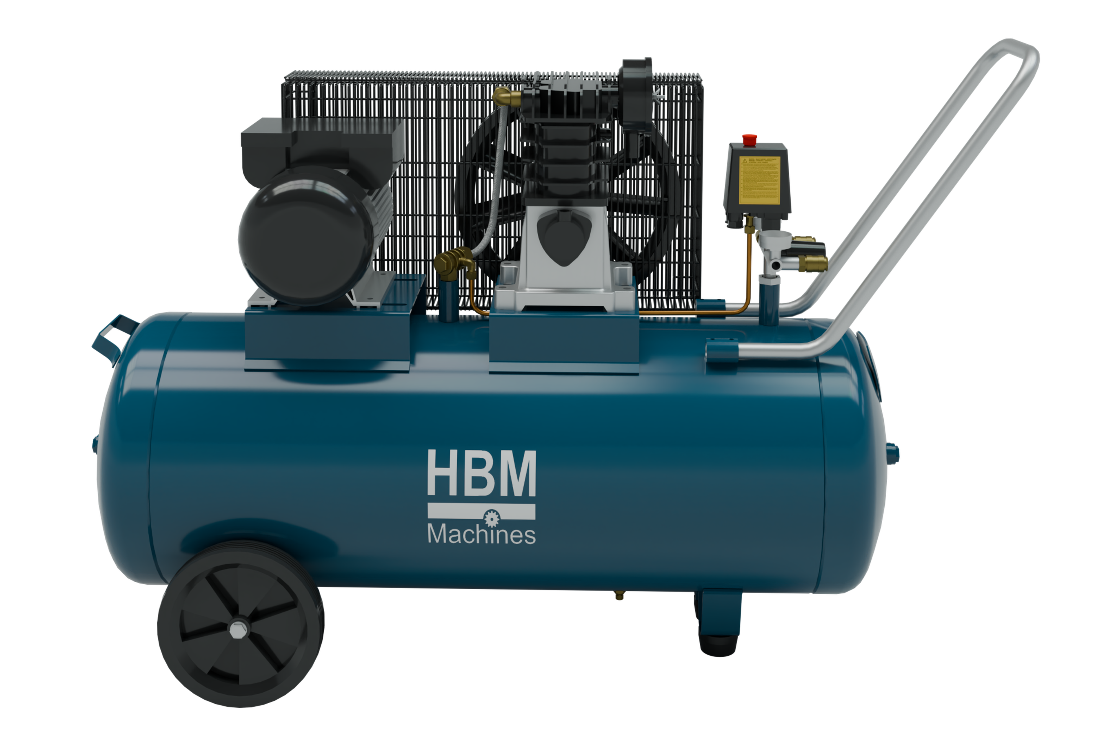 HBM snaaraangedreven compressor 100 liter Image 3