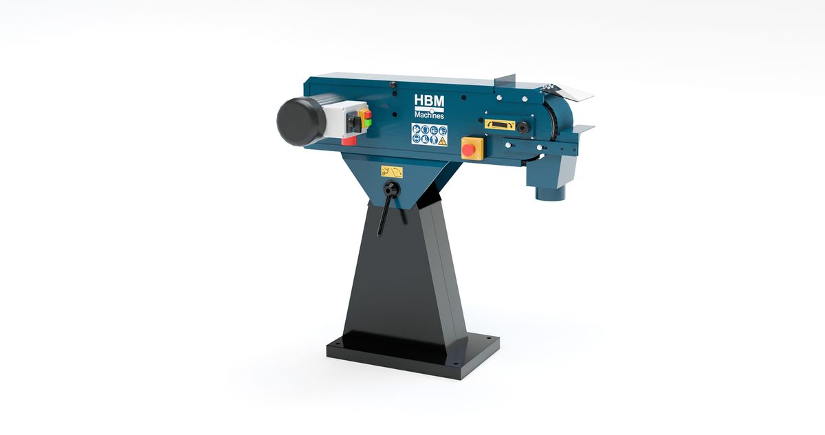 Máquina de Lijado de Bandas HBM 150 x 2000 mm