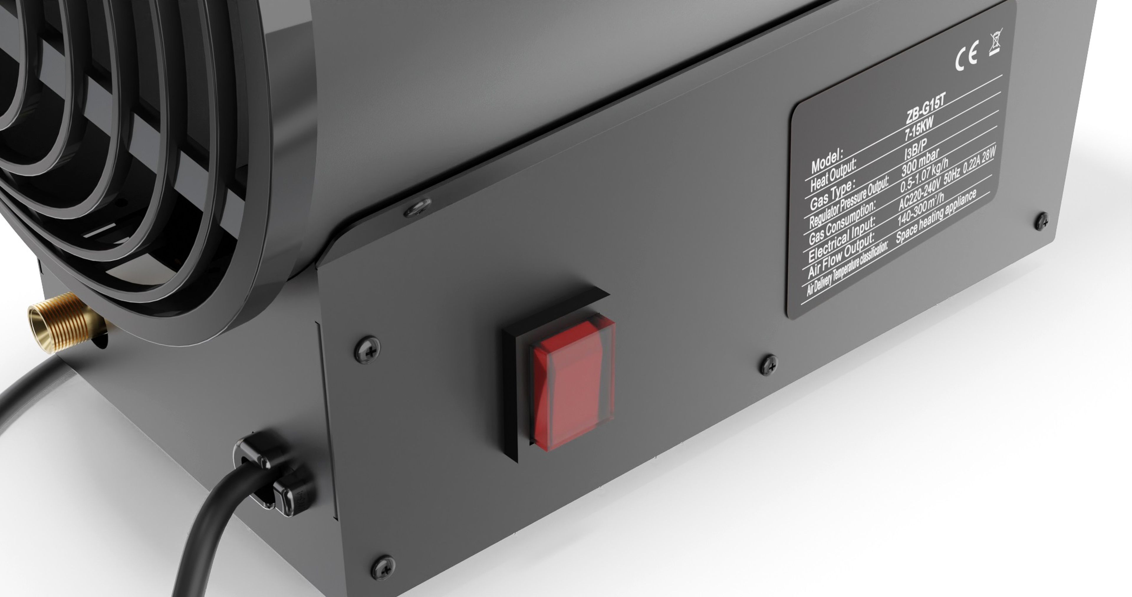 Riscaldatore a gas HBM 15000 Watt Image 5