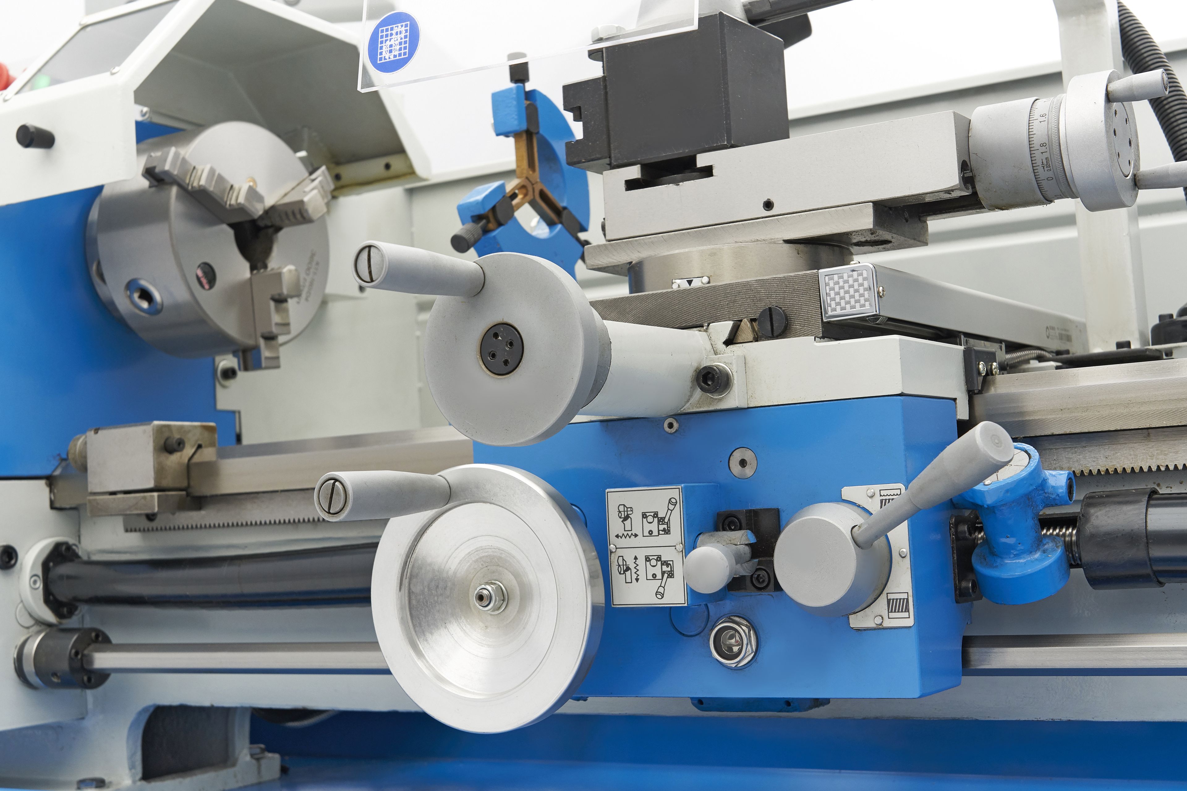 HBM tornio per metallo 320 x 900 DRO vario Image 11