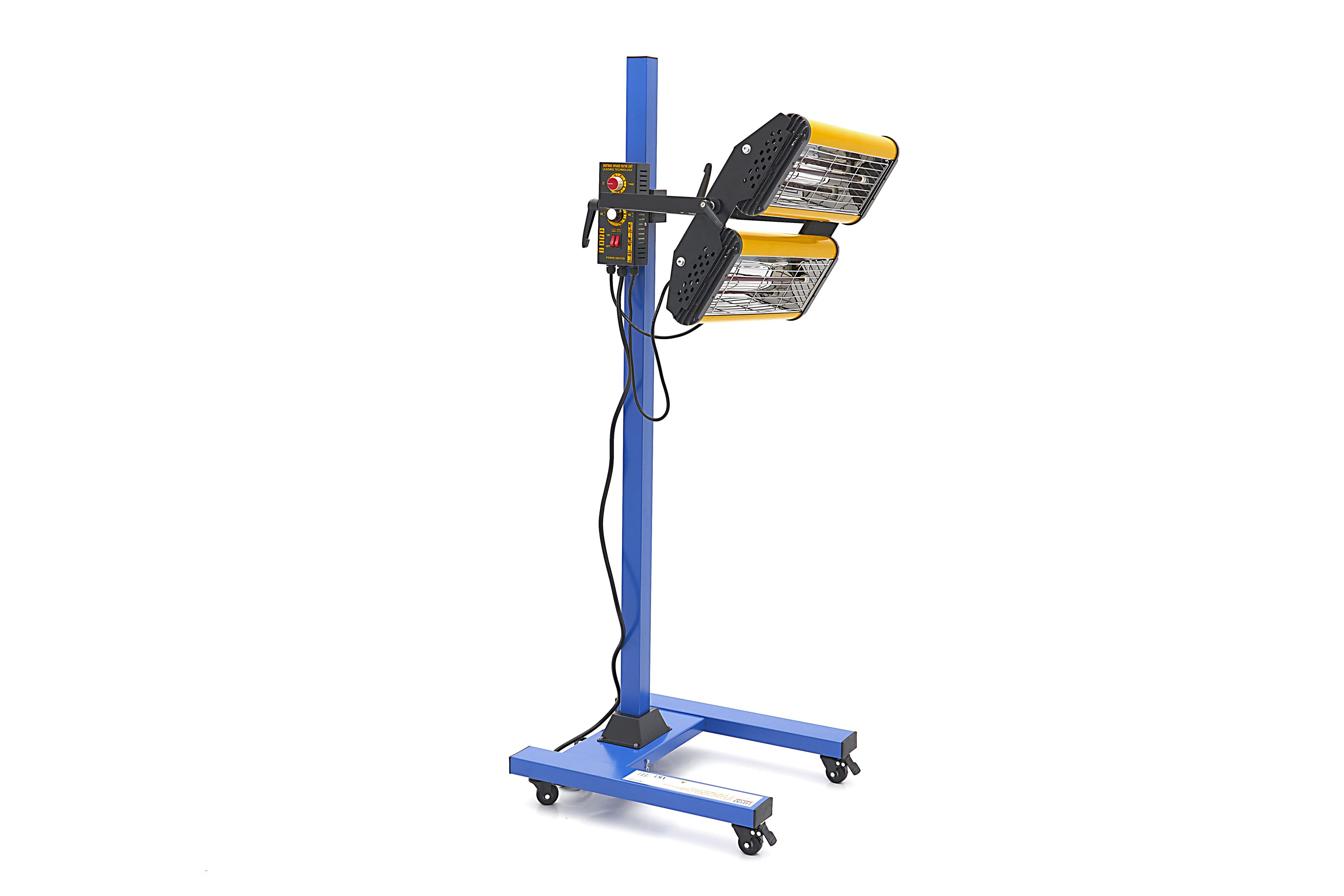 HBM Professional Infrared Paint radiateur de séchage sur support mobile 2 200 W Image 13