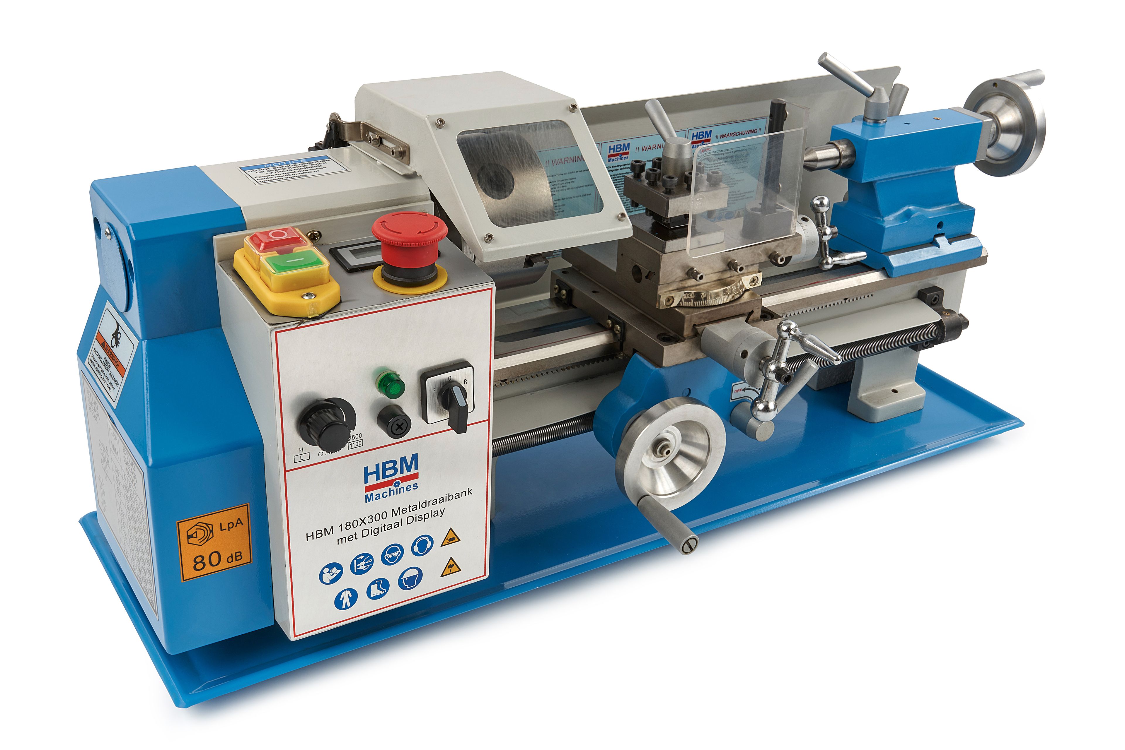 HBM mini tornio per metallo 180 x 300 Image 3