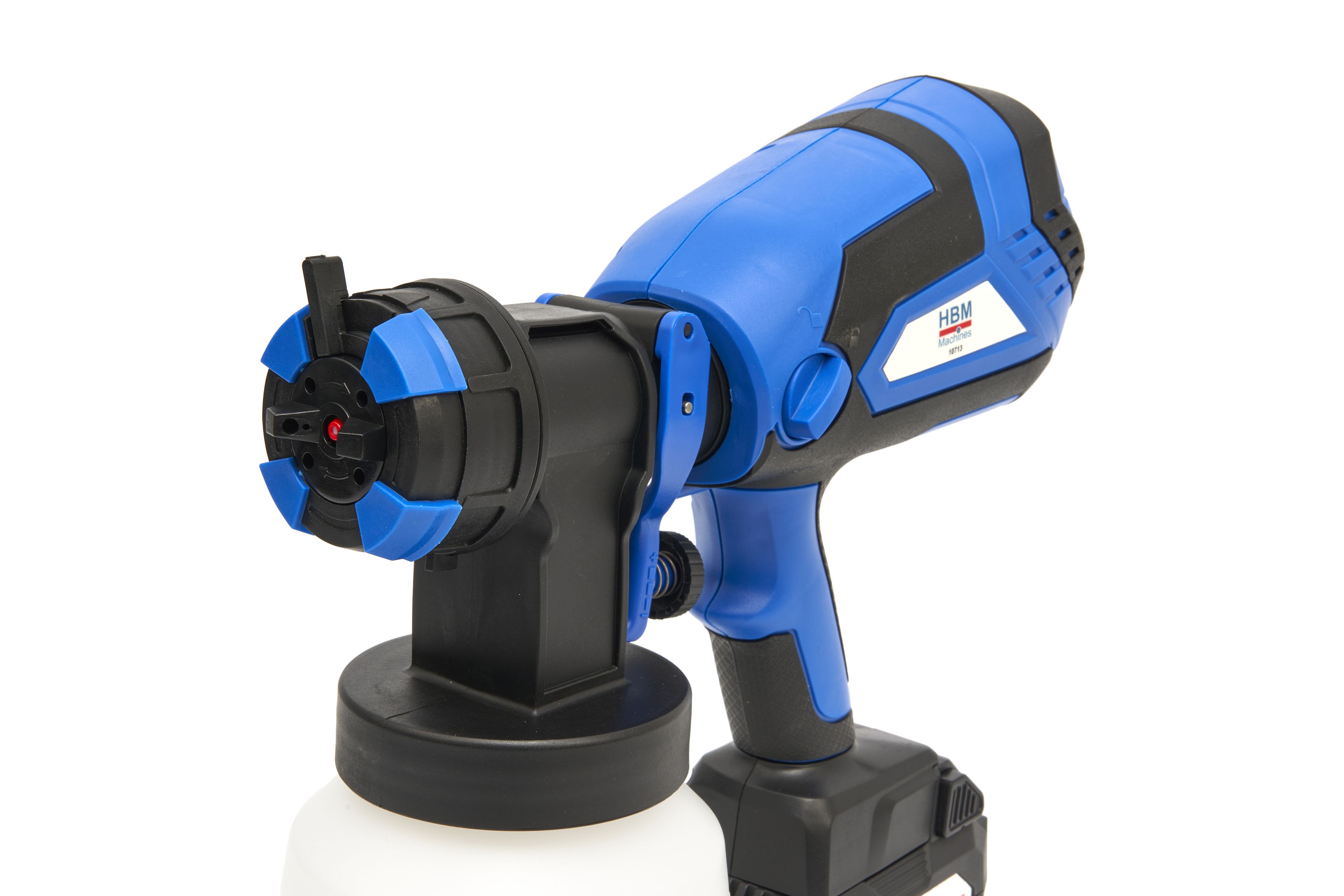 HBM 20 Volt 4.0AH Draagbare Elektrische Verfspuit Inclusief 2 Accu's Met 1000 ML Reservoir Image 4