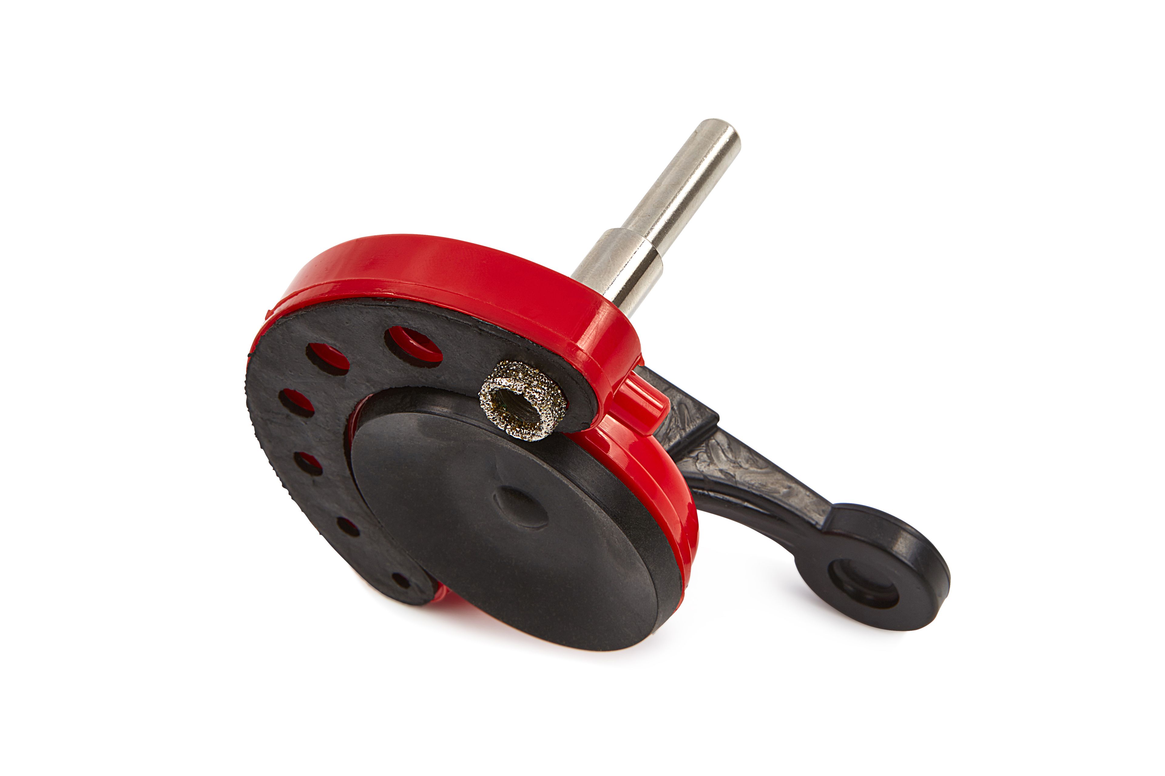 HBM Diamant-Bohrer-Set, Lochsägen-Set inklusive Bohrlehre mit Saugnapf 6 - 8 MM Image 3