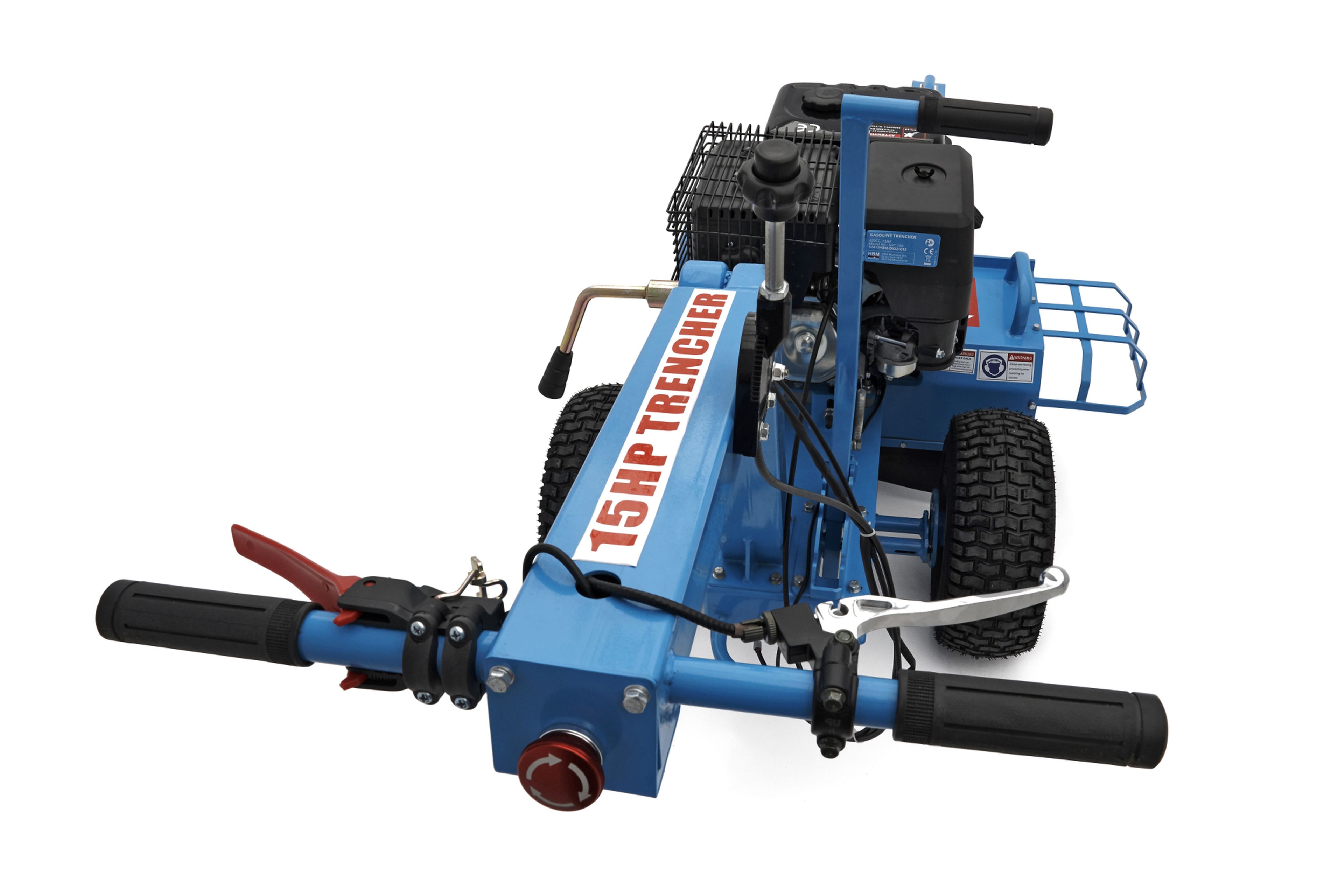 HBM Professional 15 HP Grabenfräse / Kabelschneider Image 10