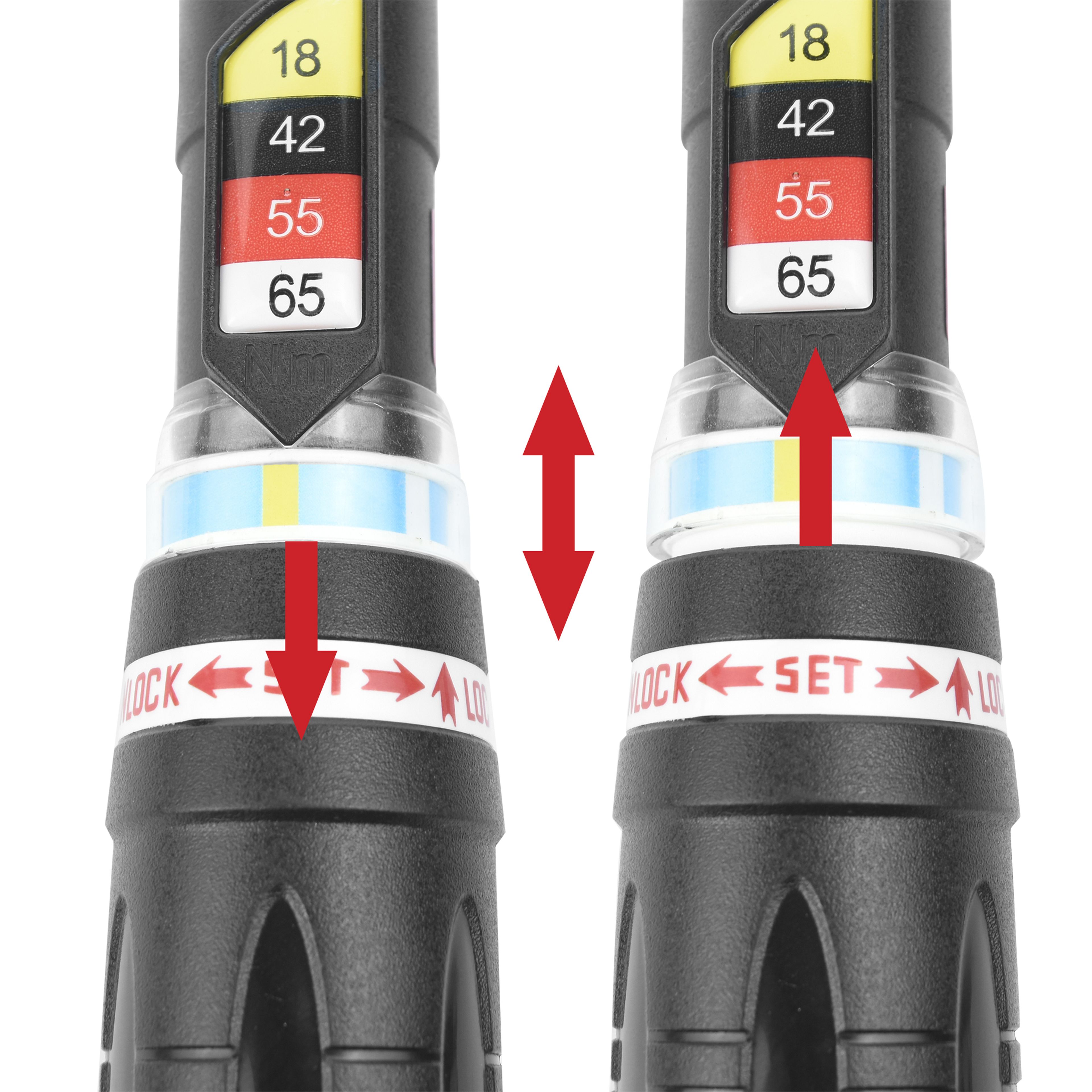 Llave de momento HBM con cabezal intercambiable Image 6
