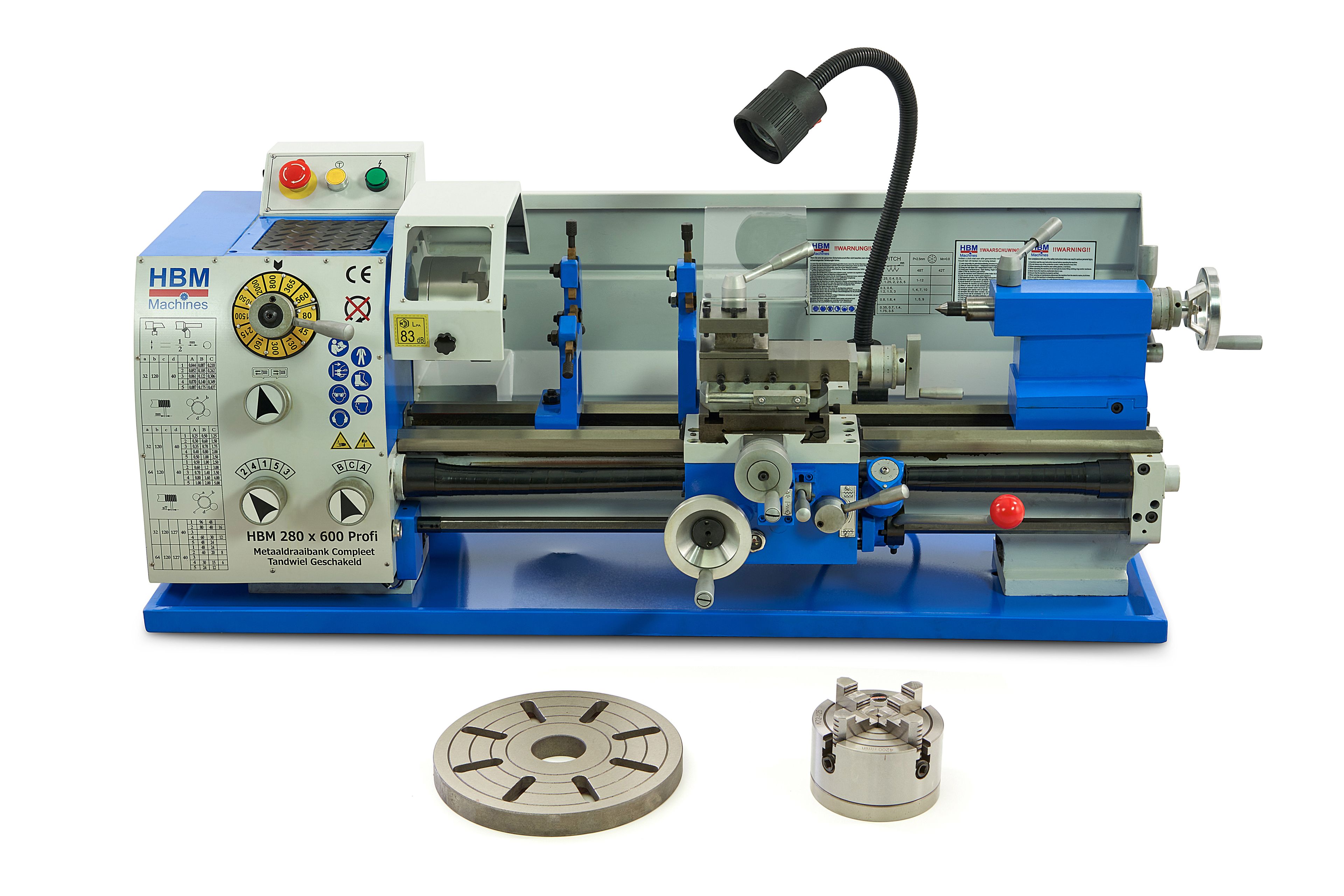 HBM Metalldrehbank 280 x 600 Image 2