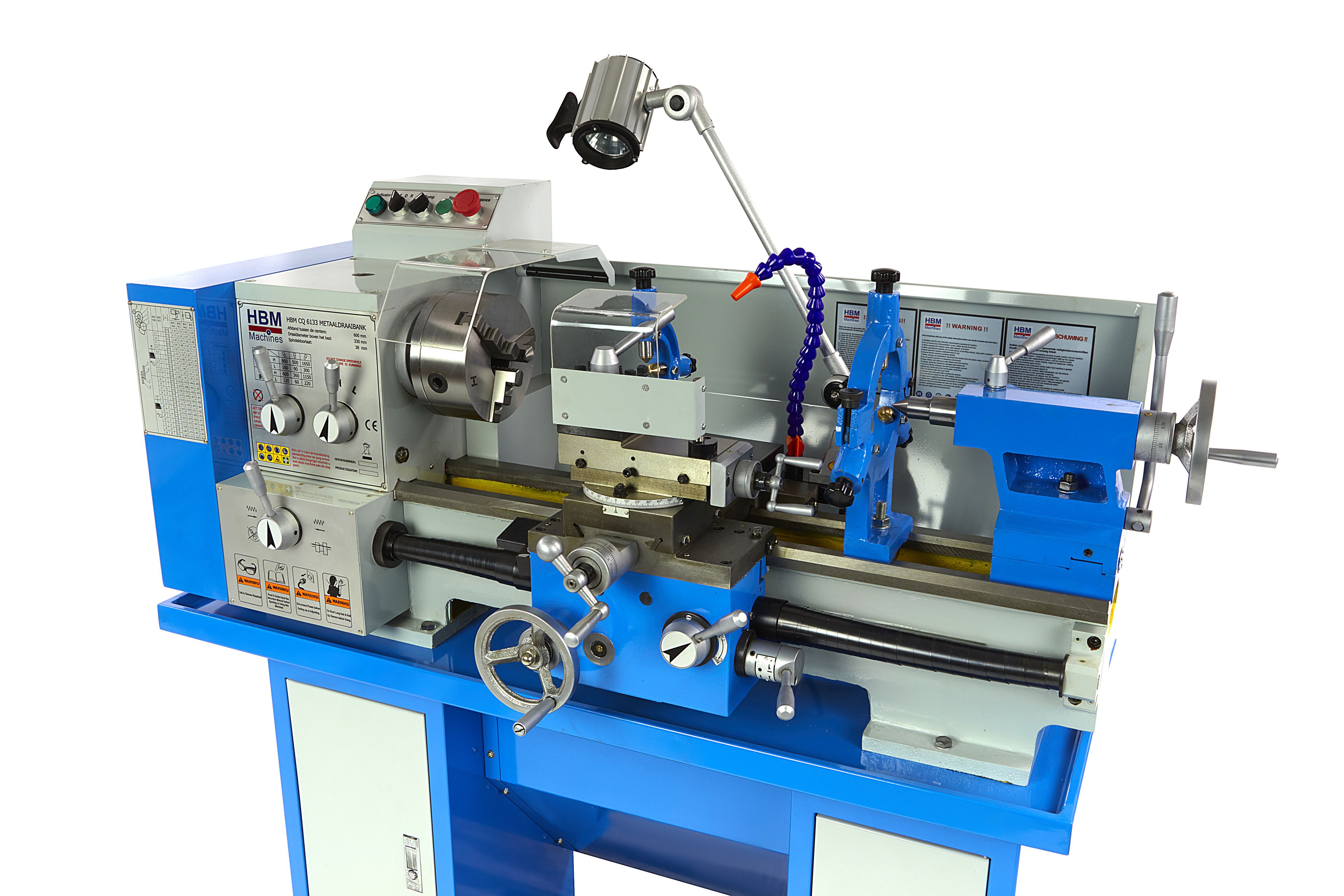 HBM metaaldraaibank 330 X 600 compleet 230 V Image 5