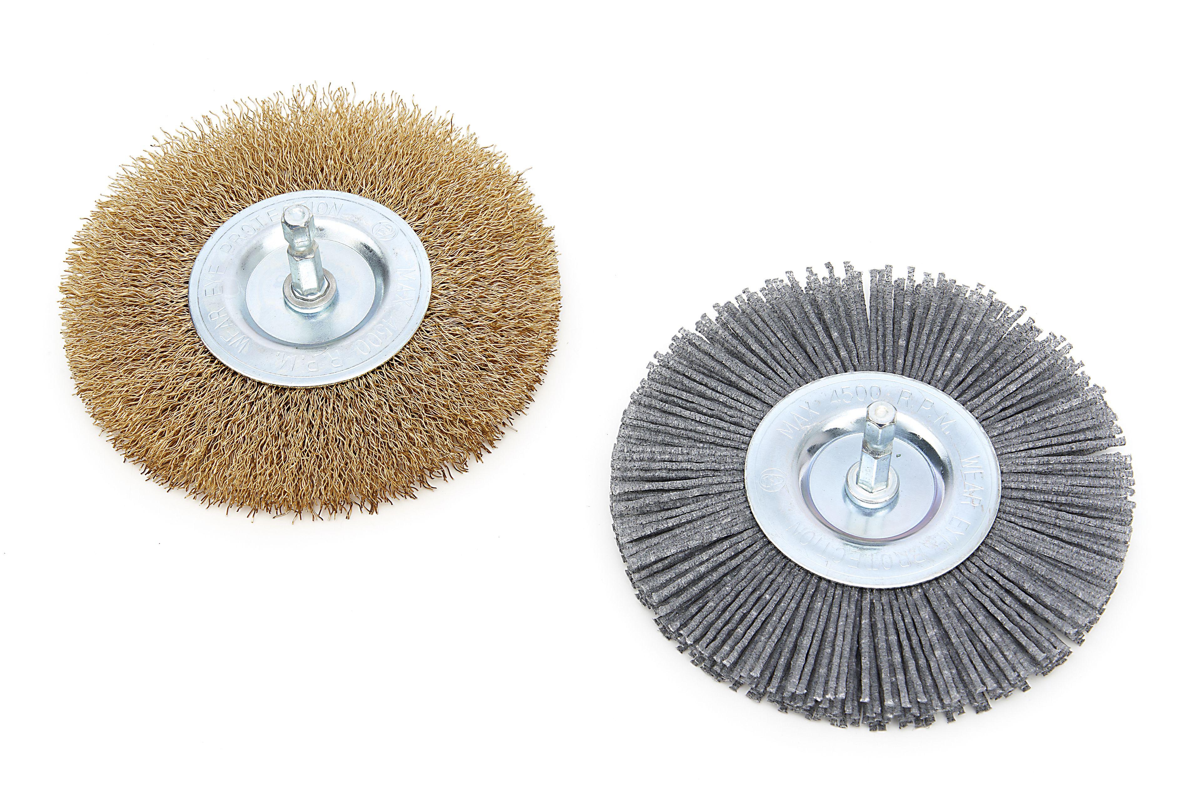 HBM Jeu de brosses de rechange pour la brosse à mauvaises herbes électrique HBM, brosse à joints comprenant 2 roues de brosse Image 2