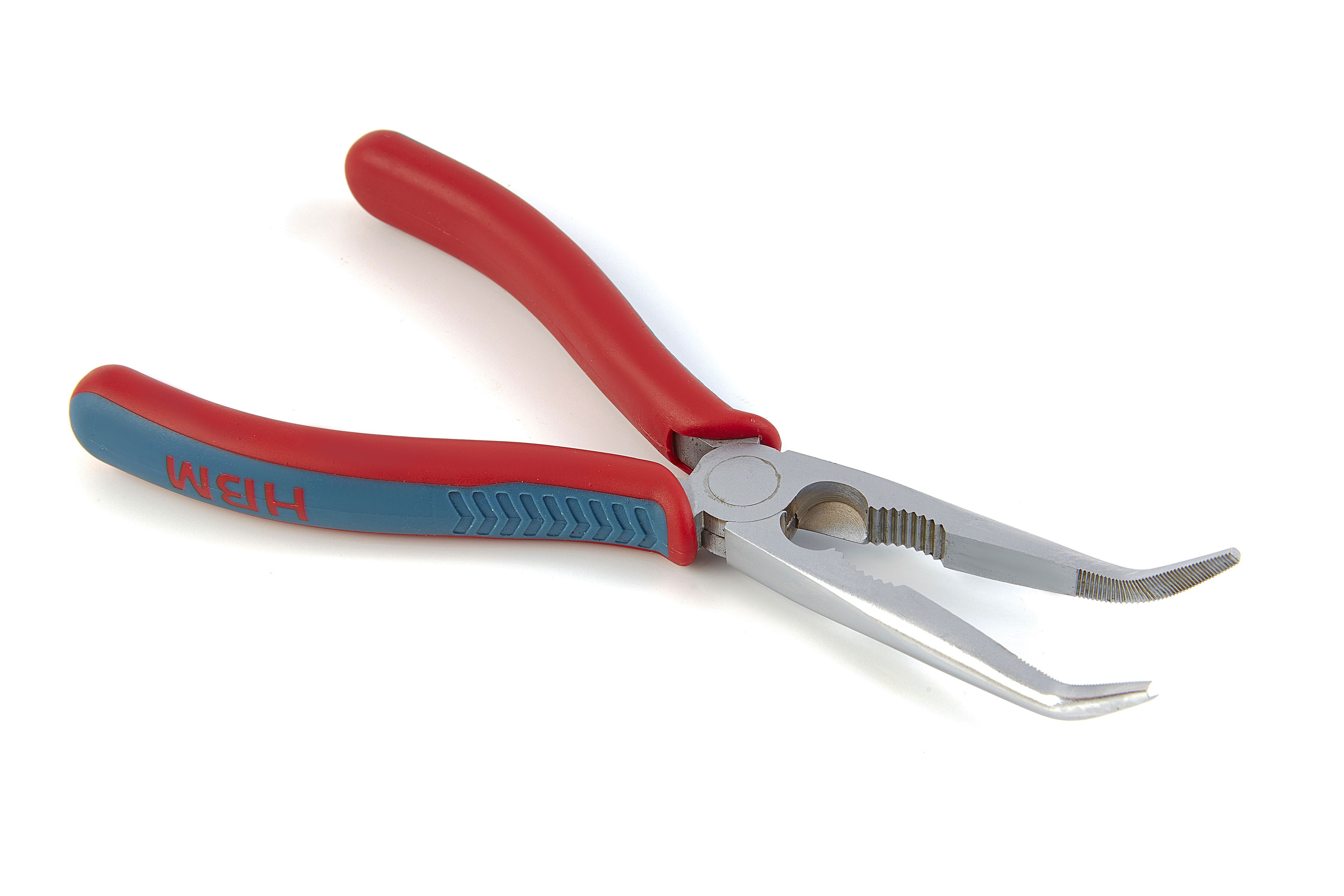 Alicates de Punta Curva HBM Profesionales de 200 mm Image 2