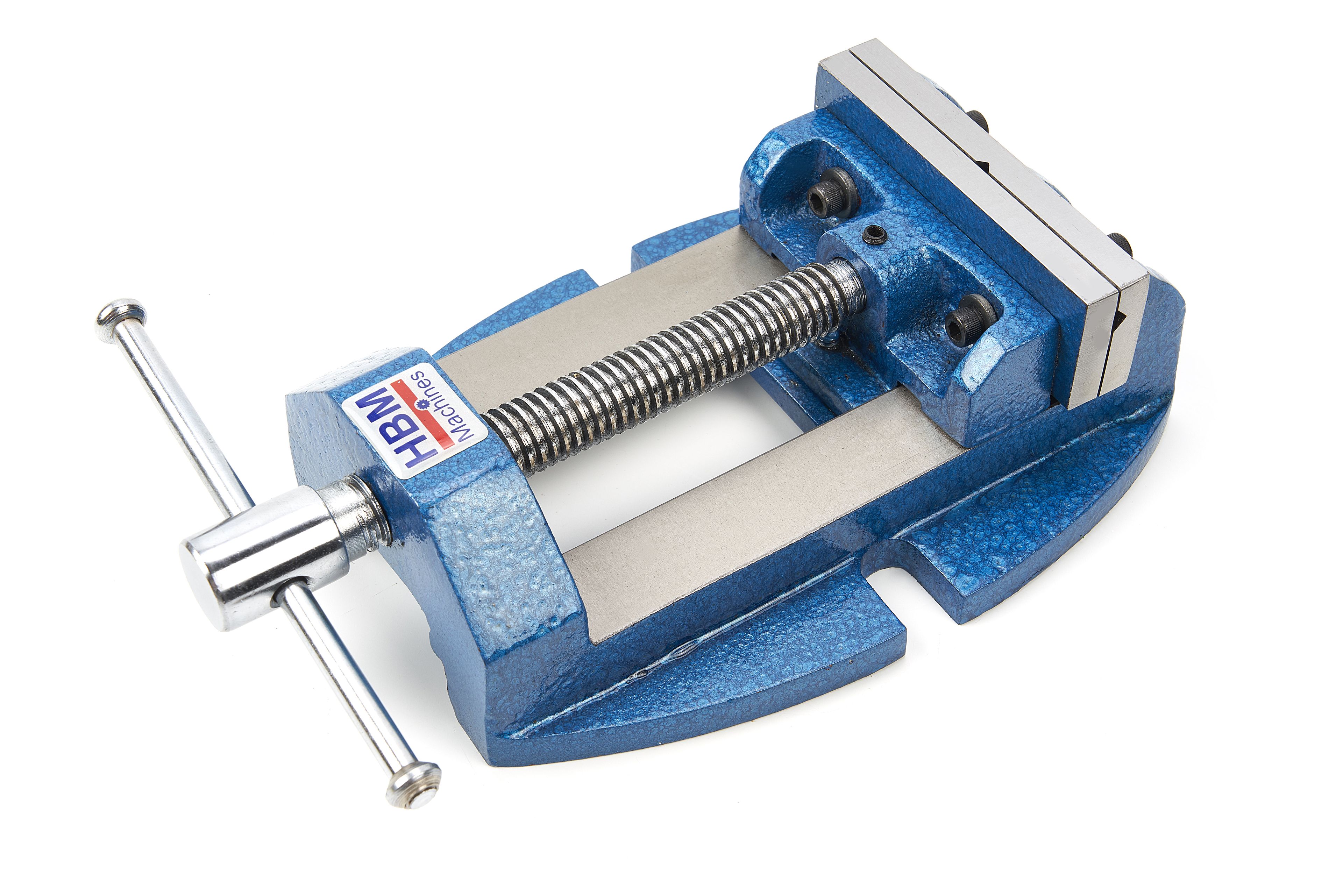 HBM Pince professionnelle pour perceuse, fraiseuse avec mâchoire en V 105 mm Image 3