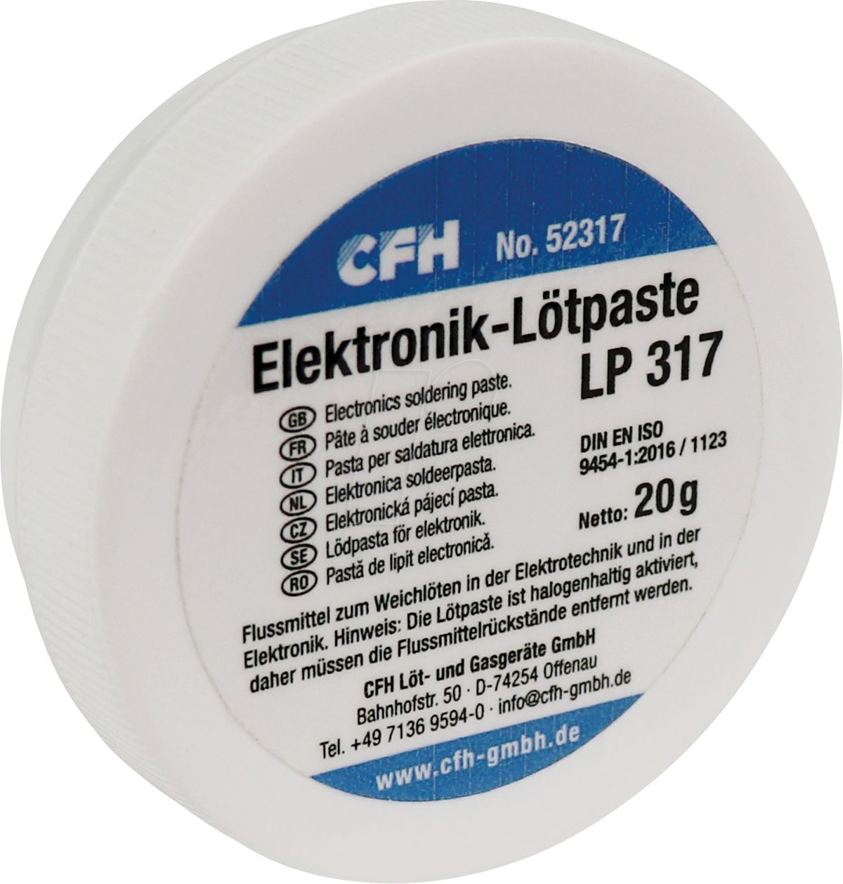 CFH Lötpaste LP317