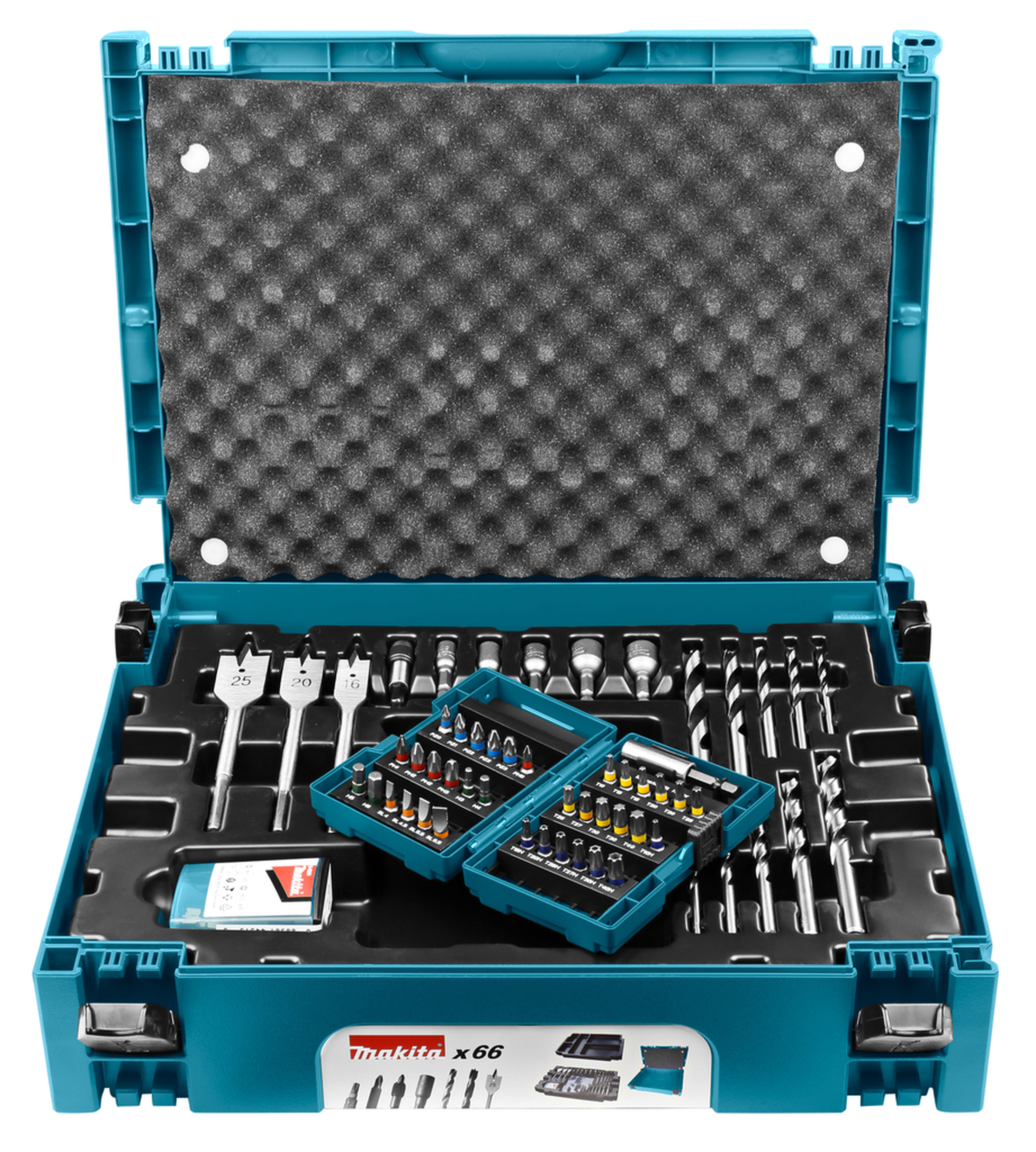 Set di punte da trapano / avvitatore Makita da 66 pezzi B-43044 Image 5