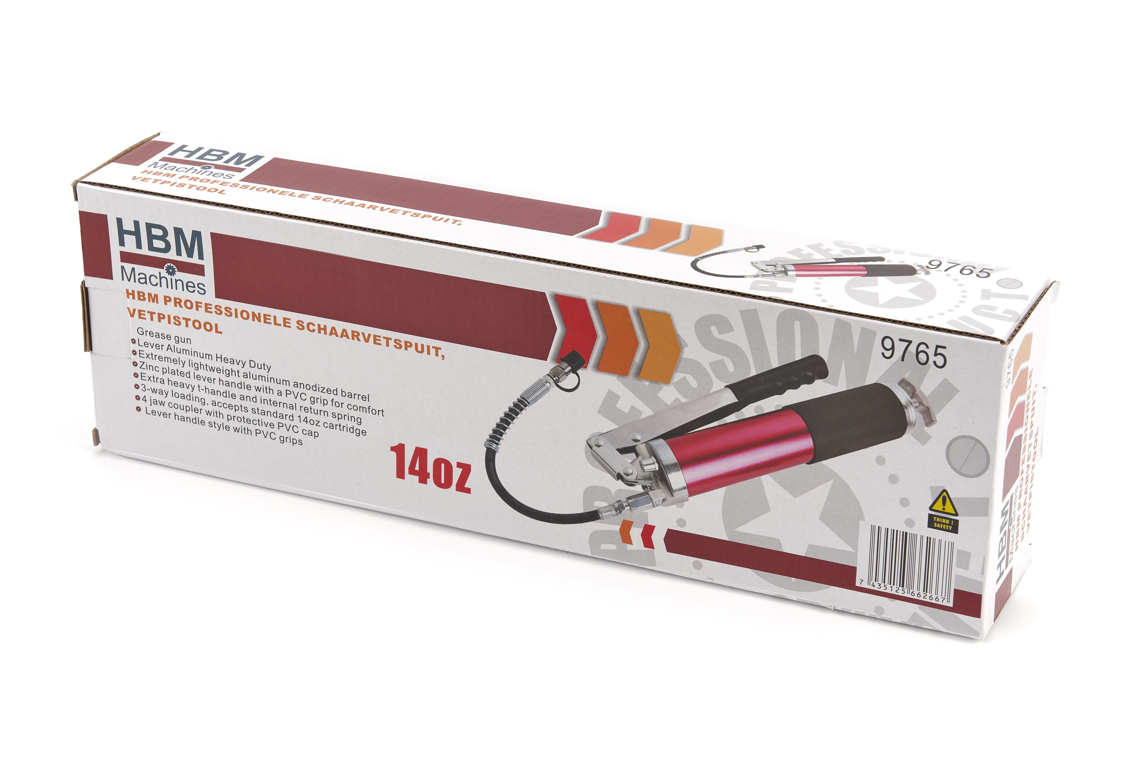 HBM Professionele Schaarvetspuit, Vetpistool Image 8