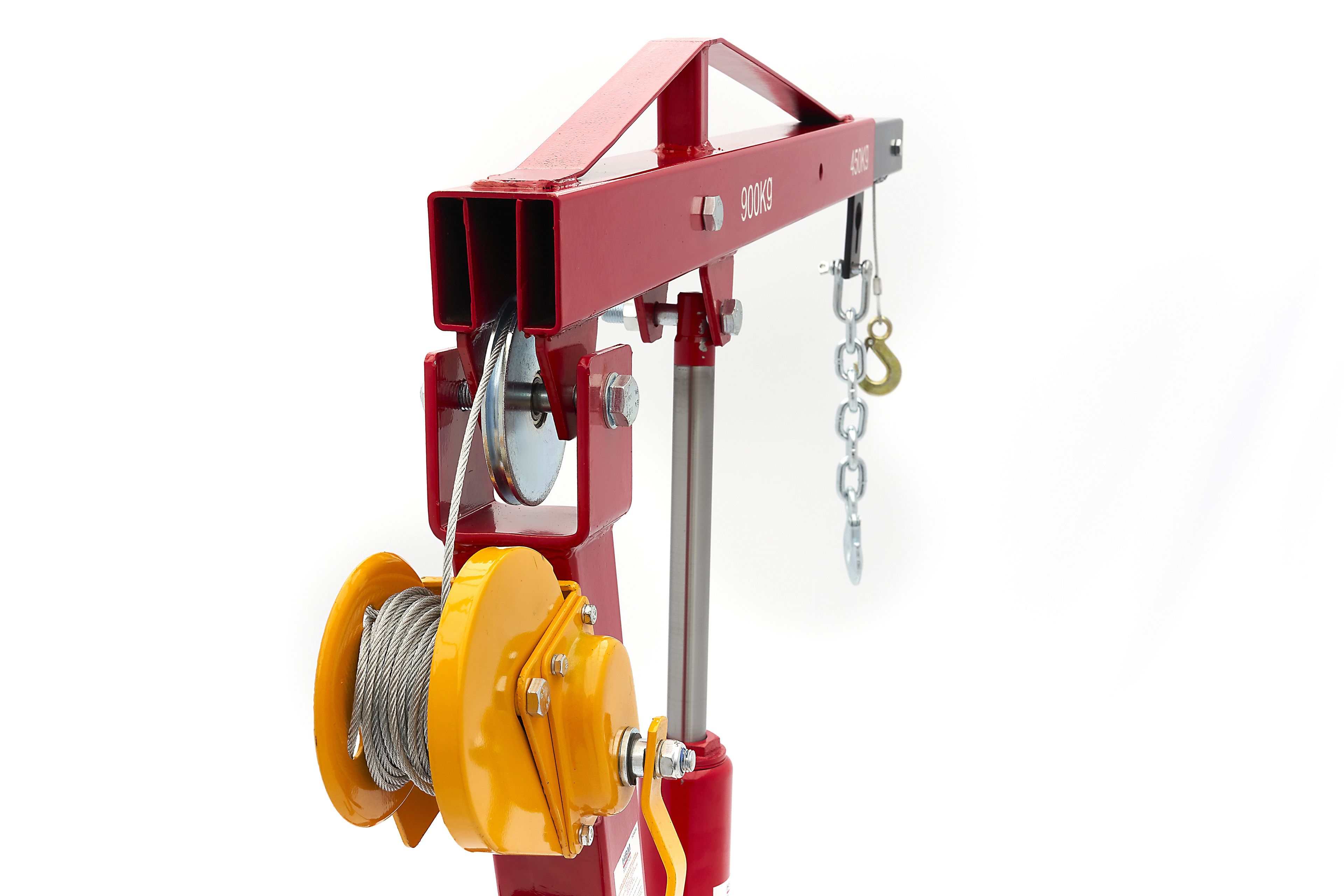 HBM Gru idraulica per rimorchio da 900 chilogrammi, gru di carico Image 12