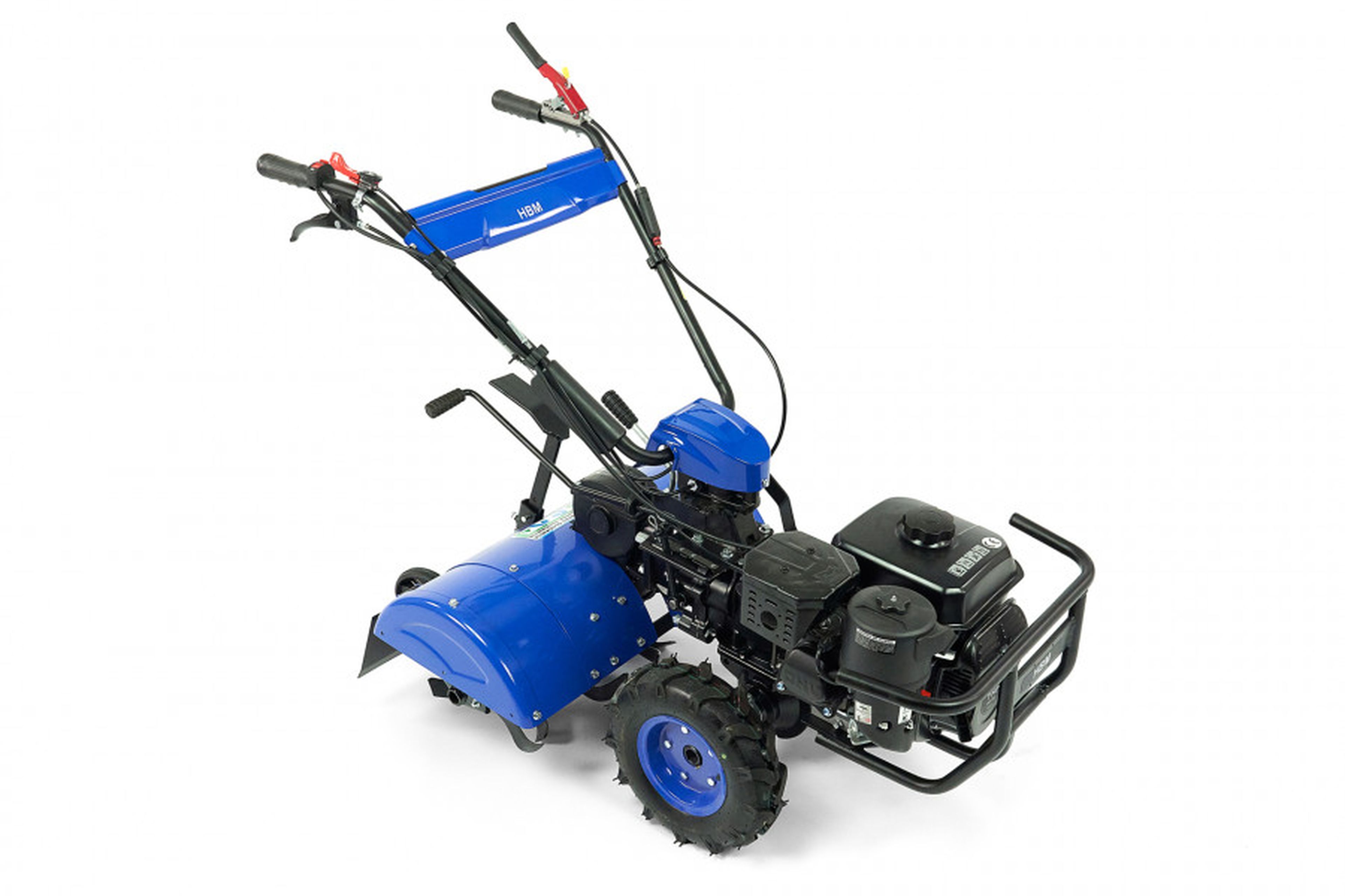 HBM Cultivateur professionnel 212 cm³/7,5 ch - charrue - scarificateur - cultivateur rotatif 620 mm Image 4