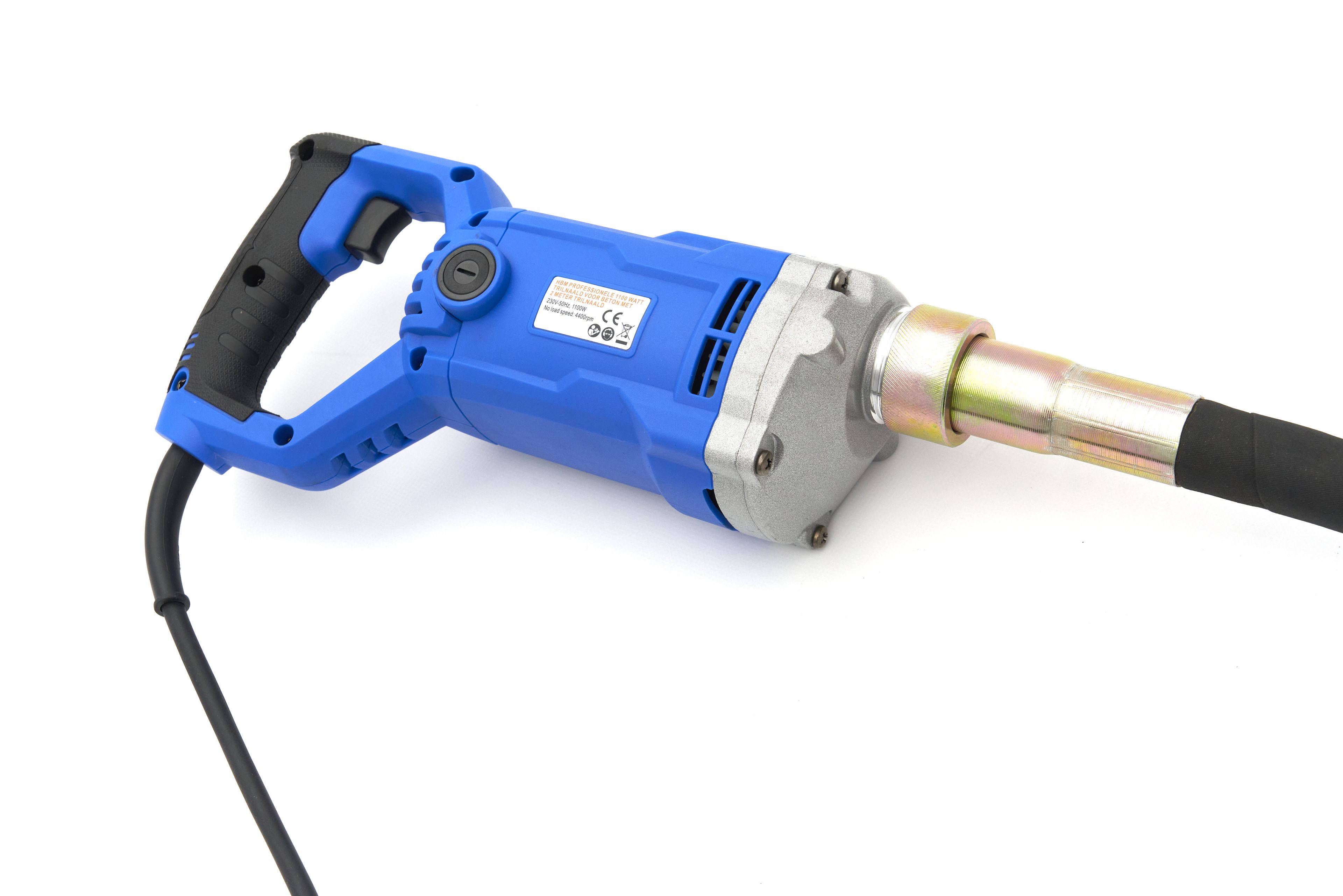 HBM Aguja vibratoria de 1100 vatios para hormigón con aguja vibratoria de 2 metros Image 4
