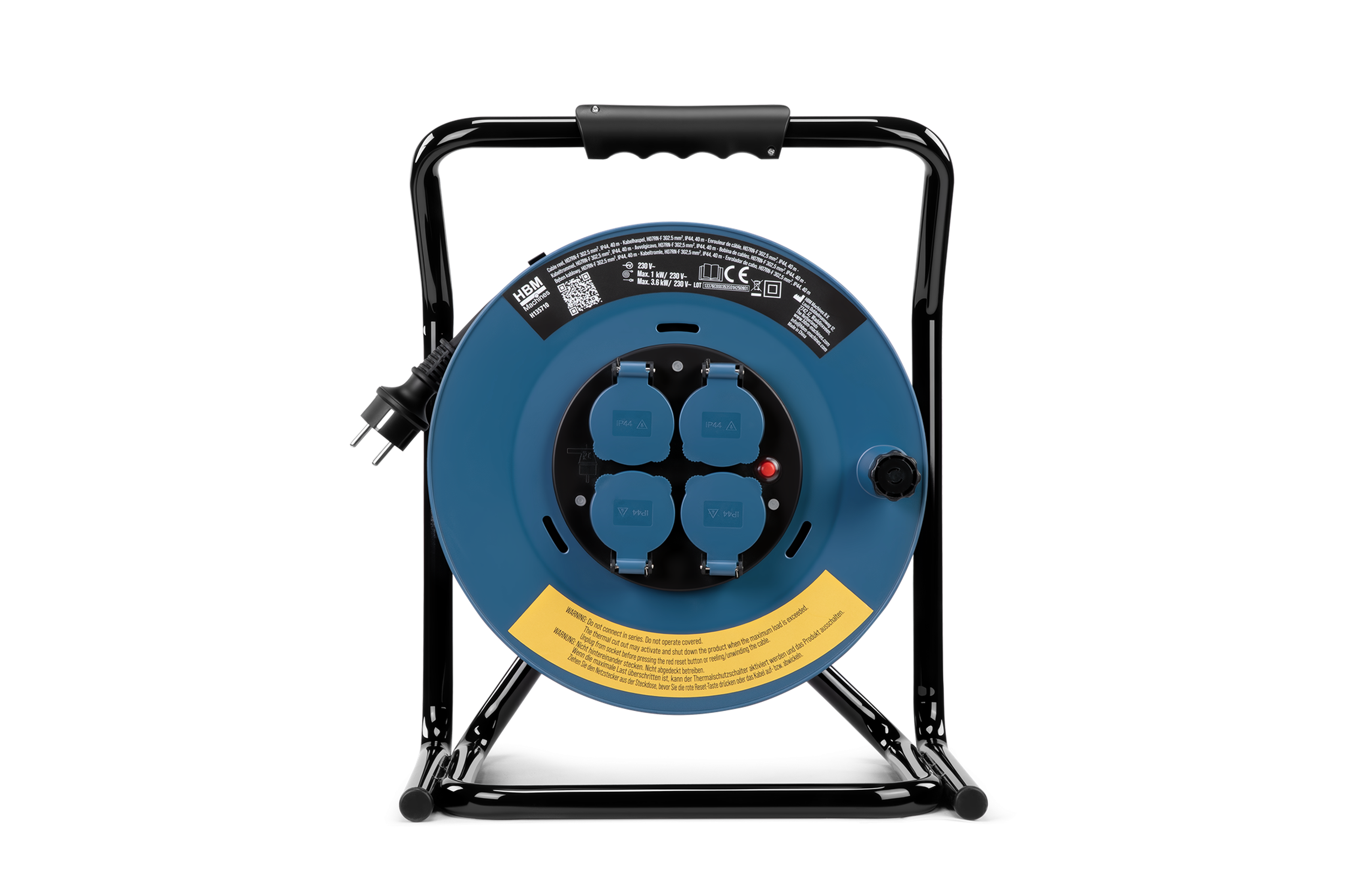 HBM Kabeltrommel H07RN-F - 3G2.5 mm2 | IP44 | 40 m Image 2