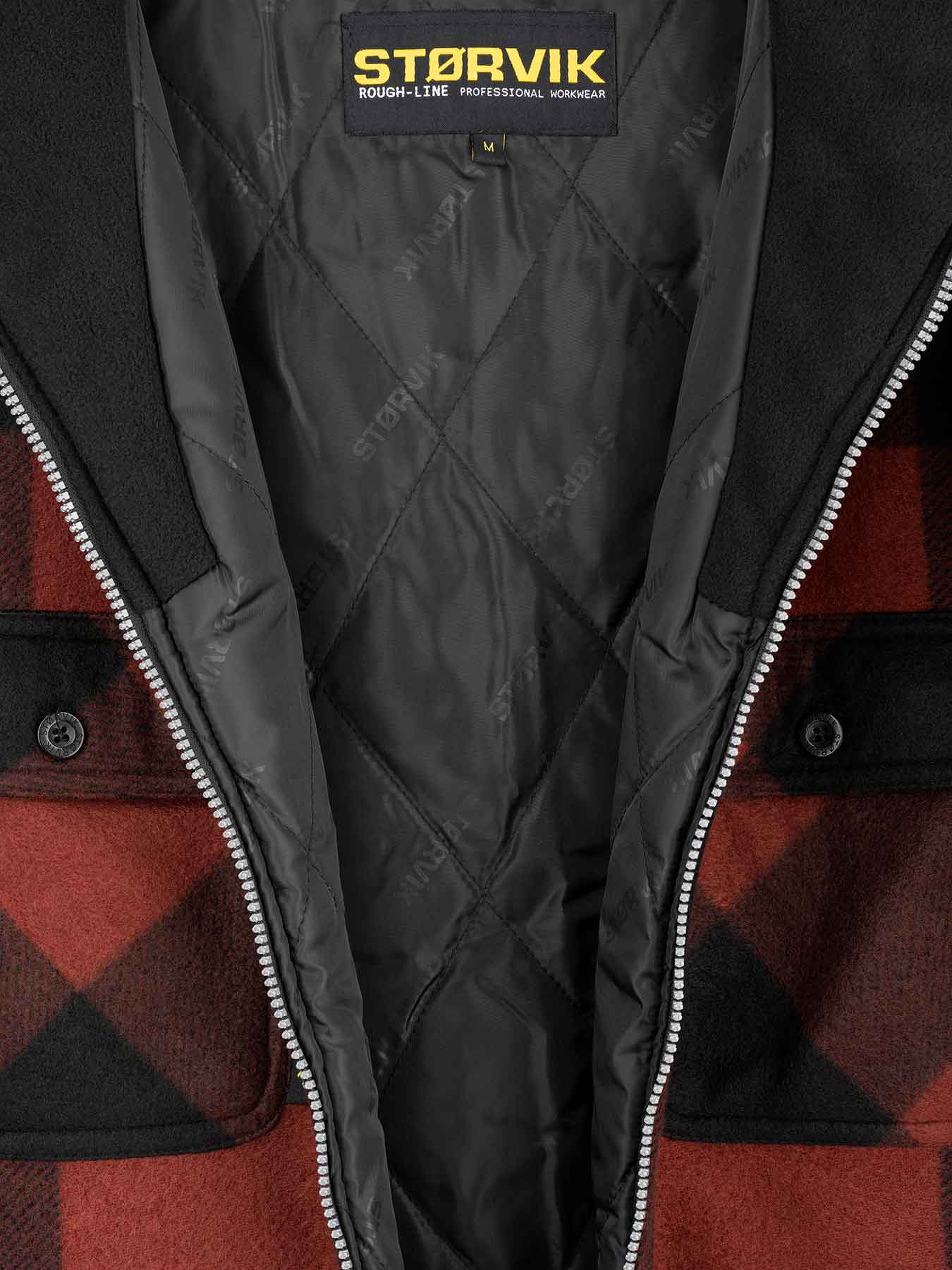 Chalecos de trabajo térmicos Storvik Stanley Rojos XL Image 10
