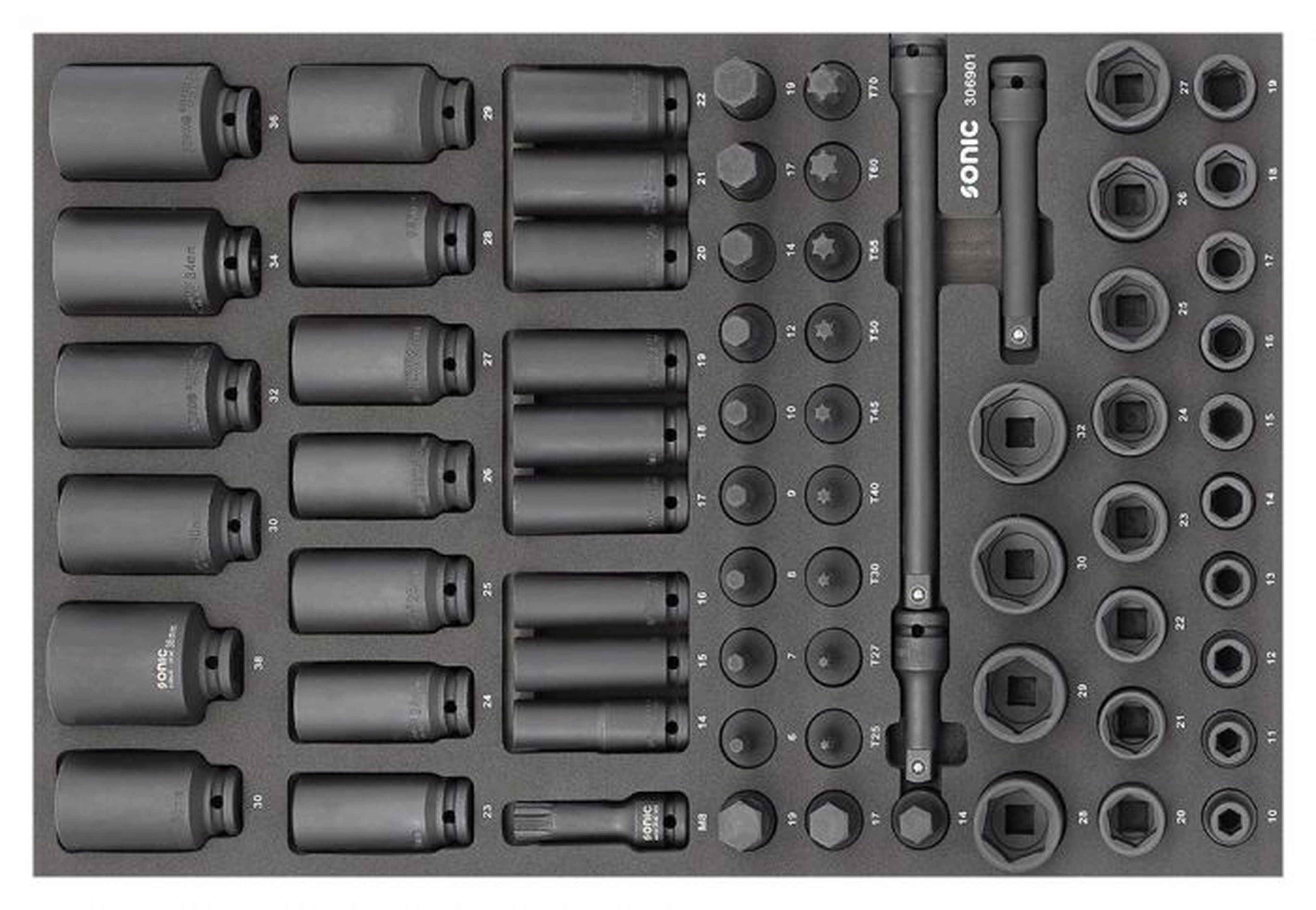 Sonic Next S12XD gevulde gereedschapswagen 887-delig Image 6