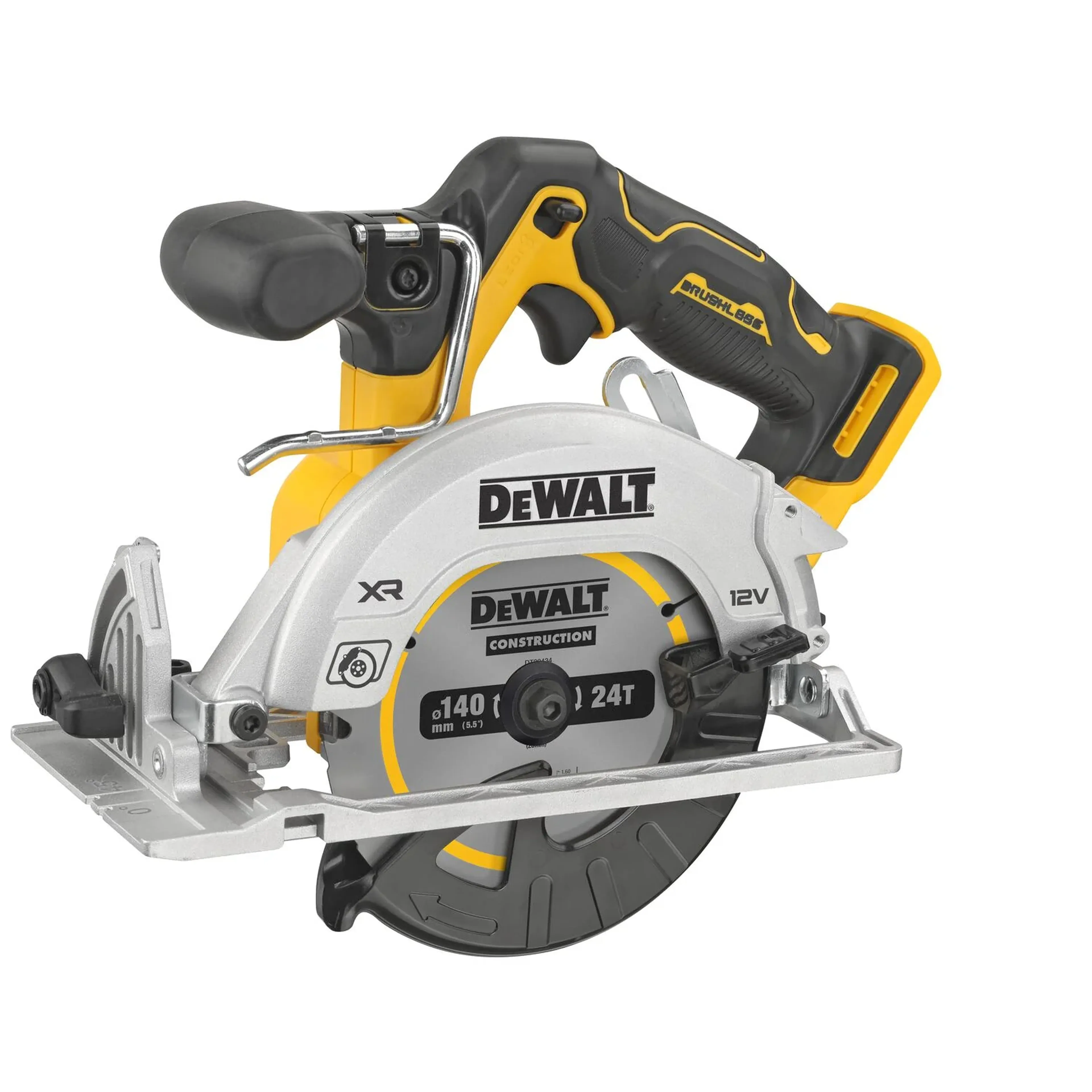 Corpo della sega circolare a batteria DeWalt, 140 mm, 12 Volt, DCS512N