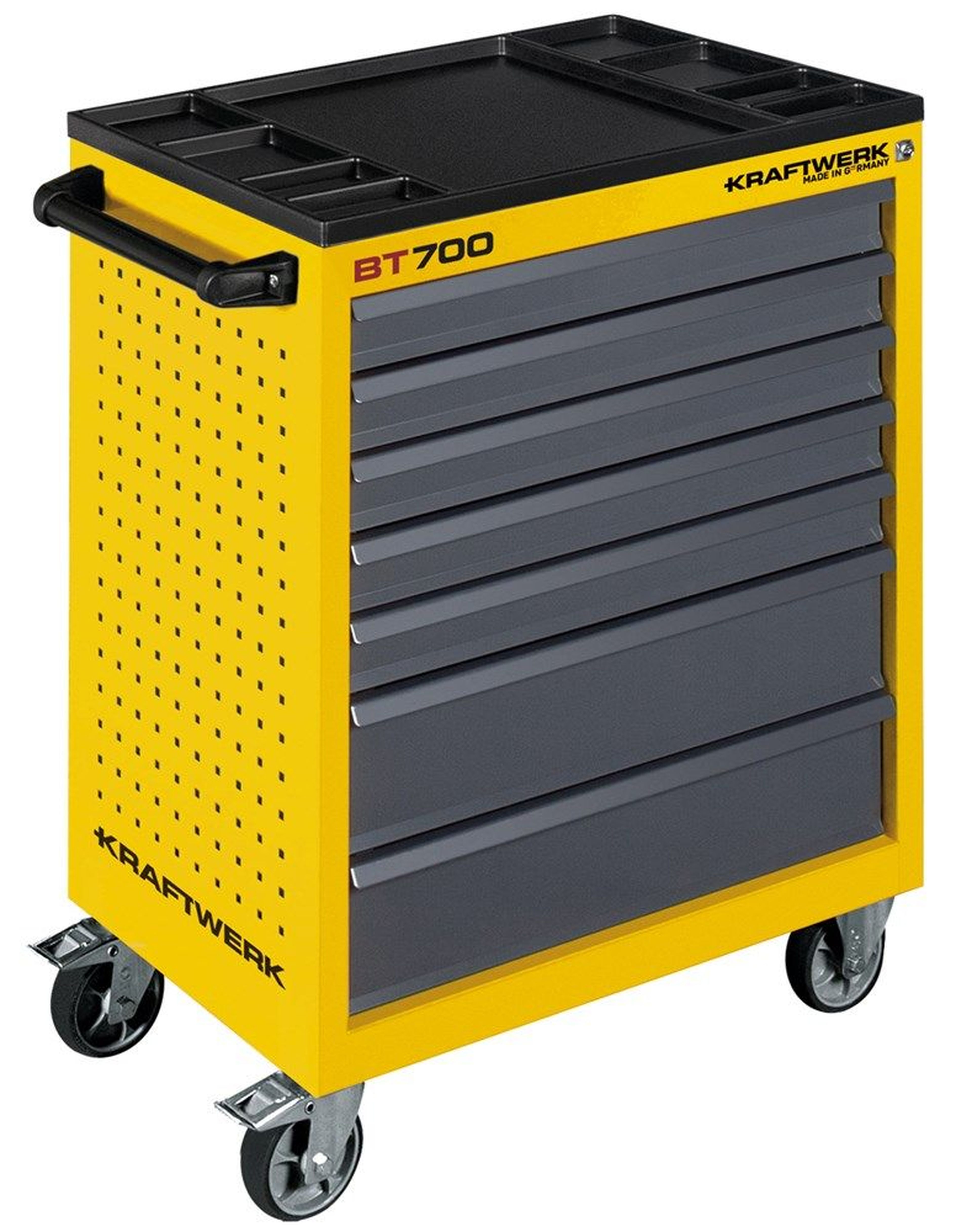 Chariot à outils Kraftwerk rempli - 111 pièces assortiment VDE