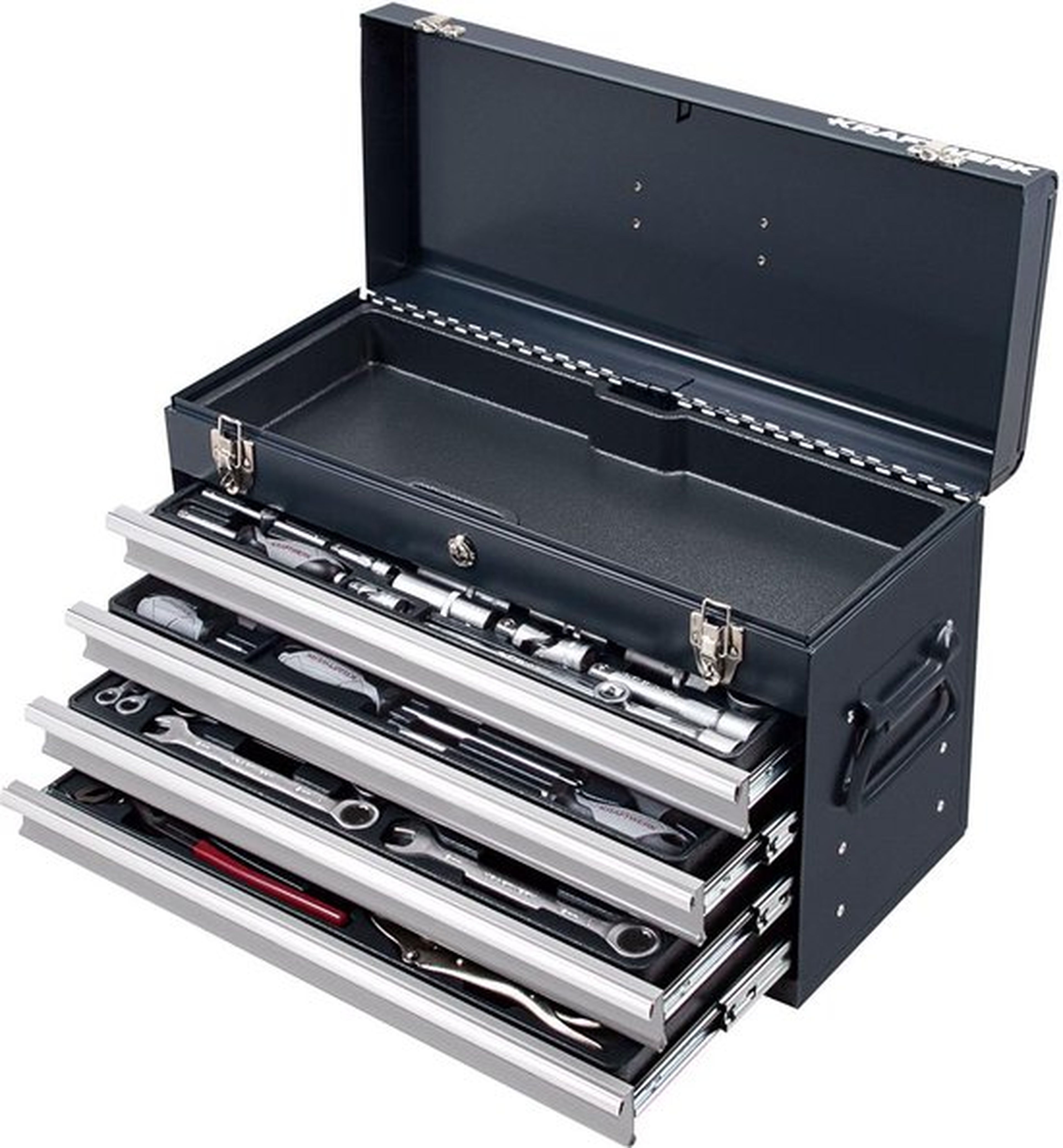 Kraftwerk gevulde gereedschapskist 100-delig