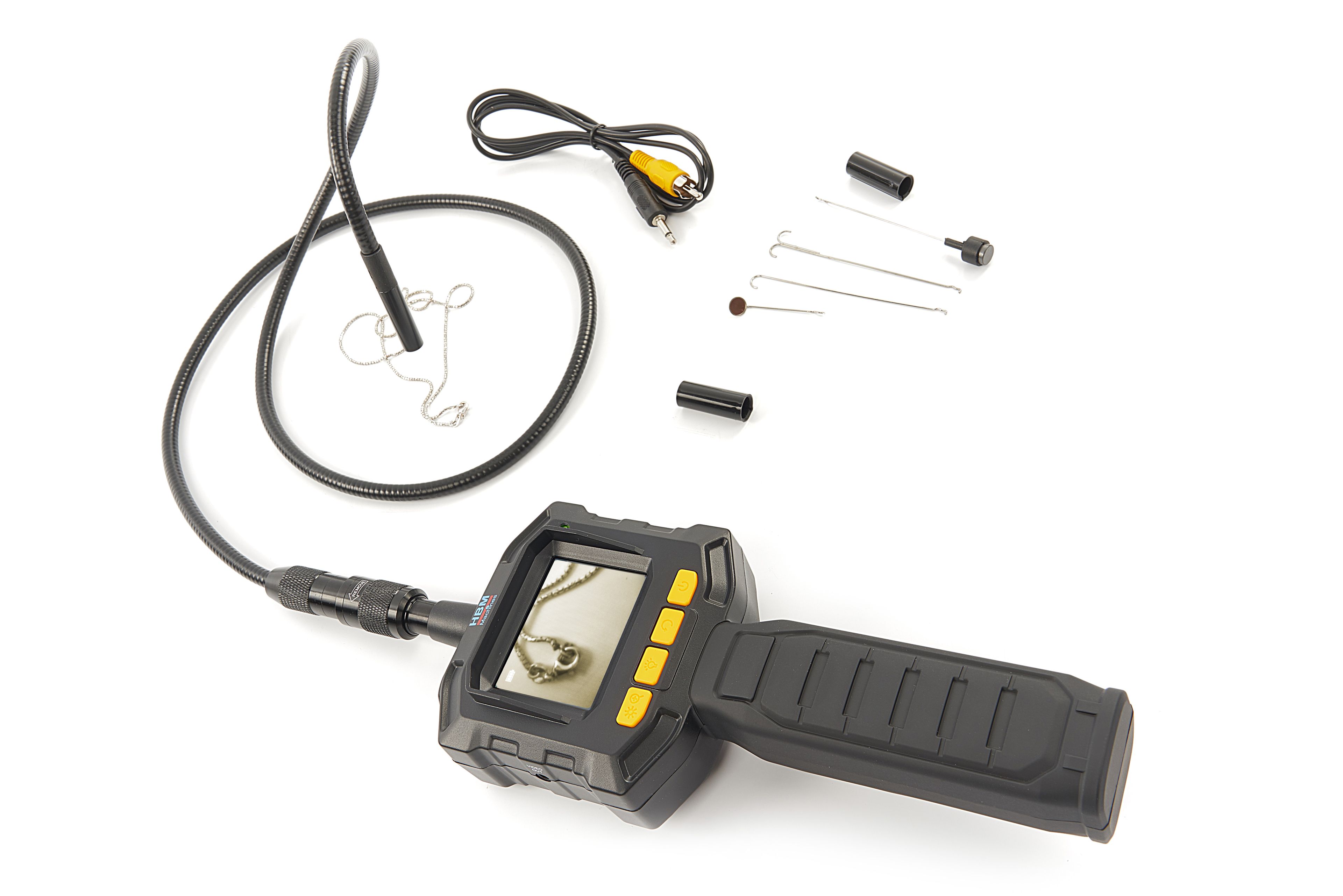 HBM Inspectiecamera, Endoscoop met 2,3 Inch TFT LCD Kleuren Display Image 2