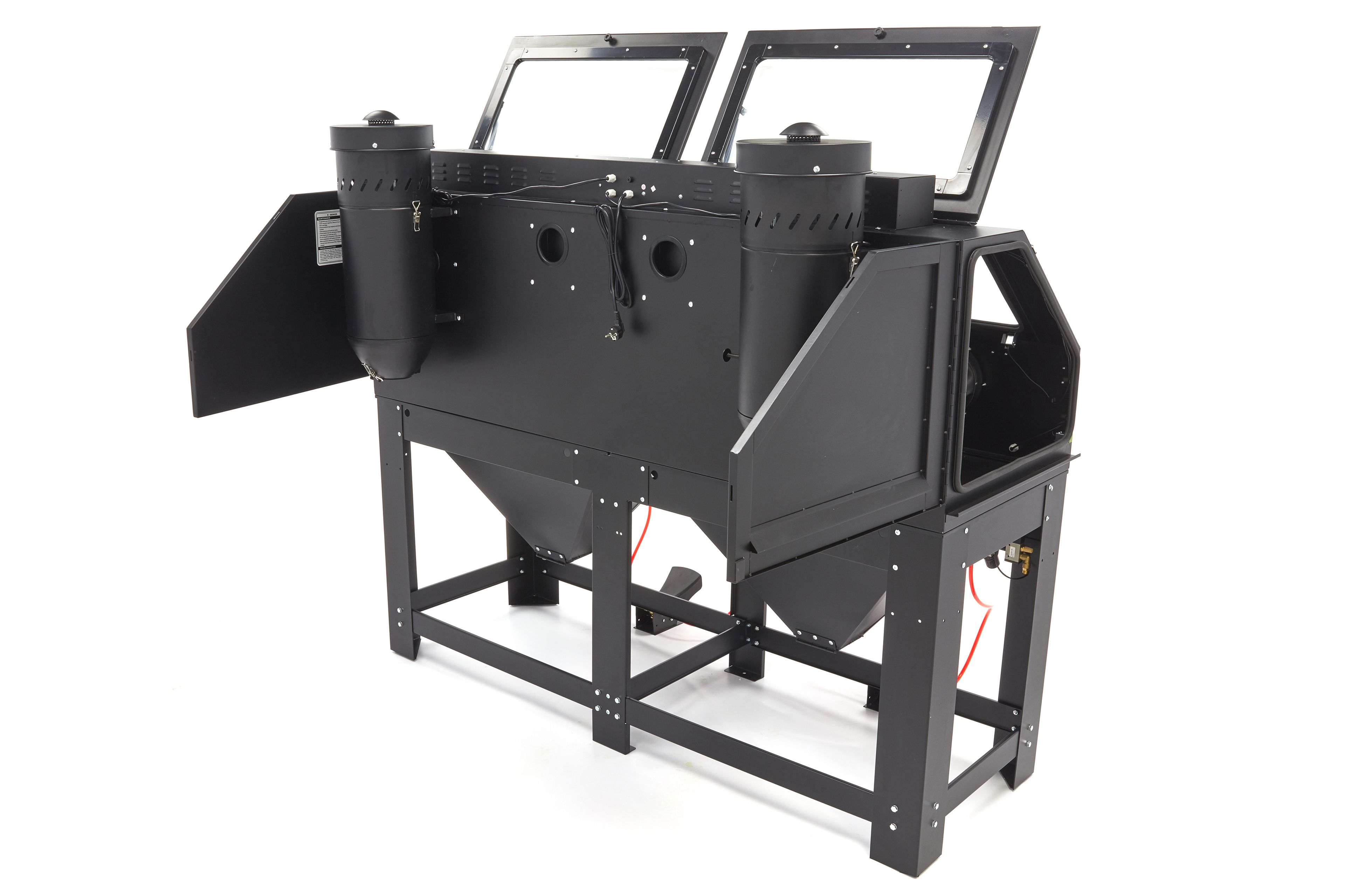 Cabine de sablage double HBM SBC 880 avec 2 ventilateurs d'extraction Image 6