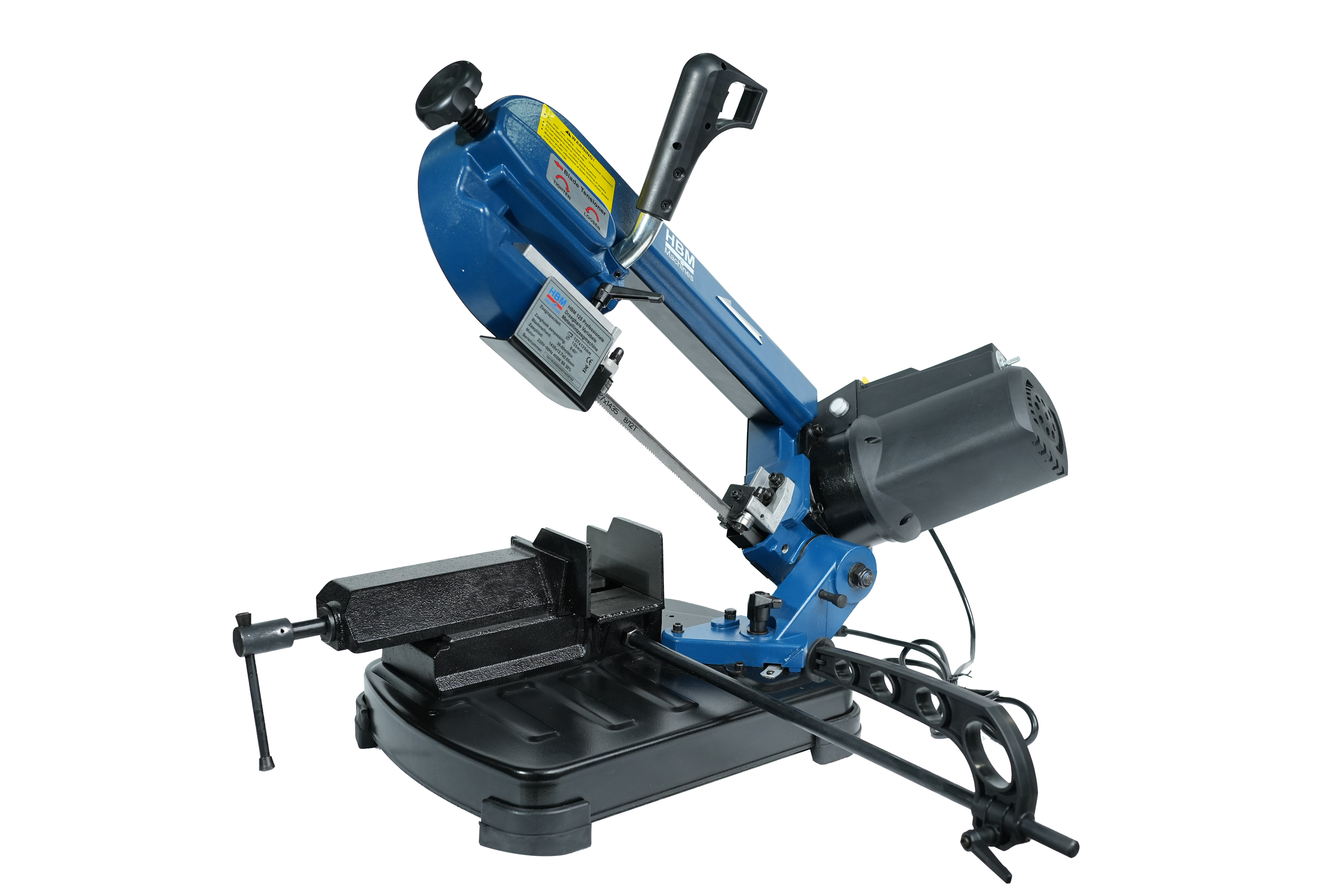 HBM 125 scie portable professionnelle à ruban pour divers métaux Image 3
